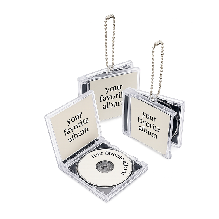 Mini Cd keychain