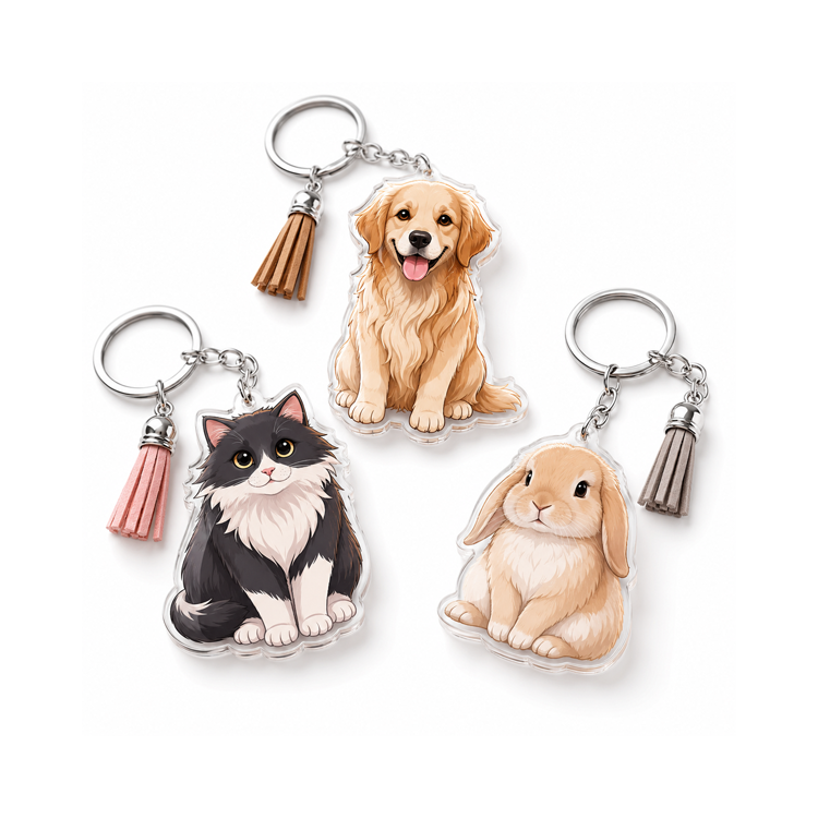 Pet keychain