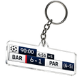 FC Barcelona vs PSG (6-1) - 2016/2017 UCL "Remontada" Keychain