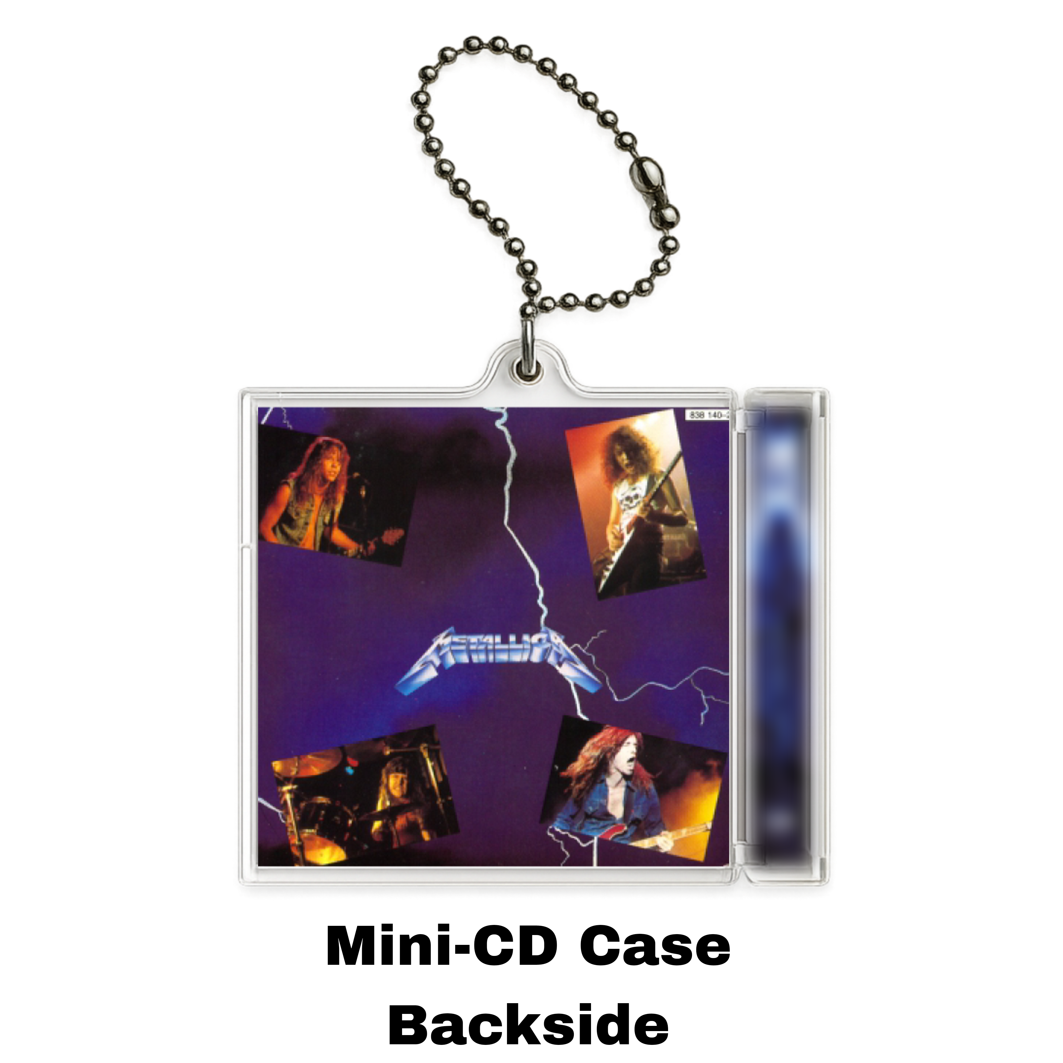 Ride the lightening Mini Album Keychain — NFC Edition