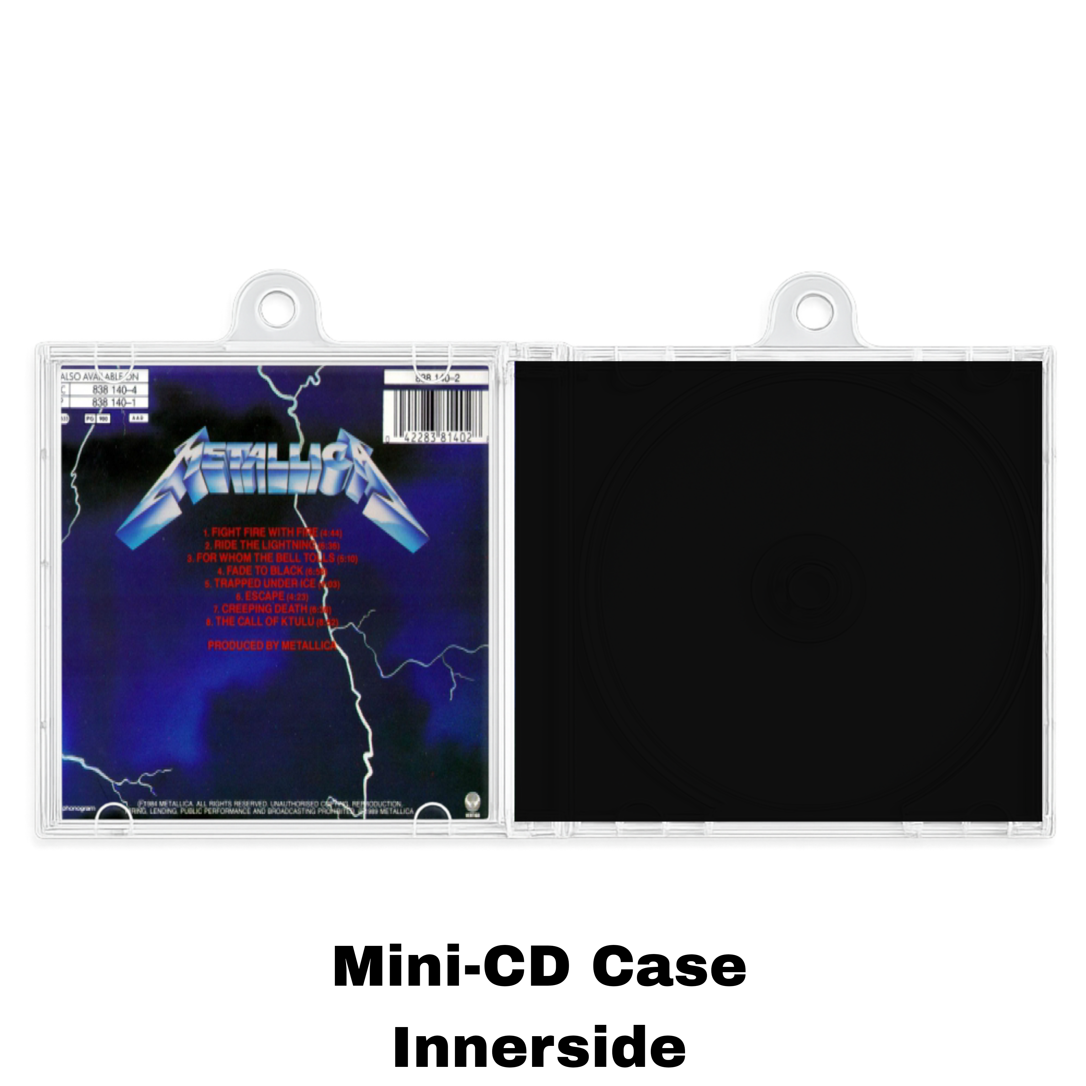 Ride the lightening Mini Album Keychain — NFC Edition