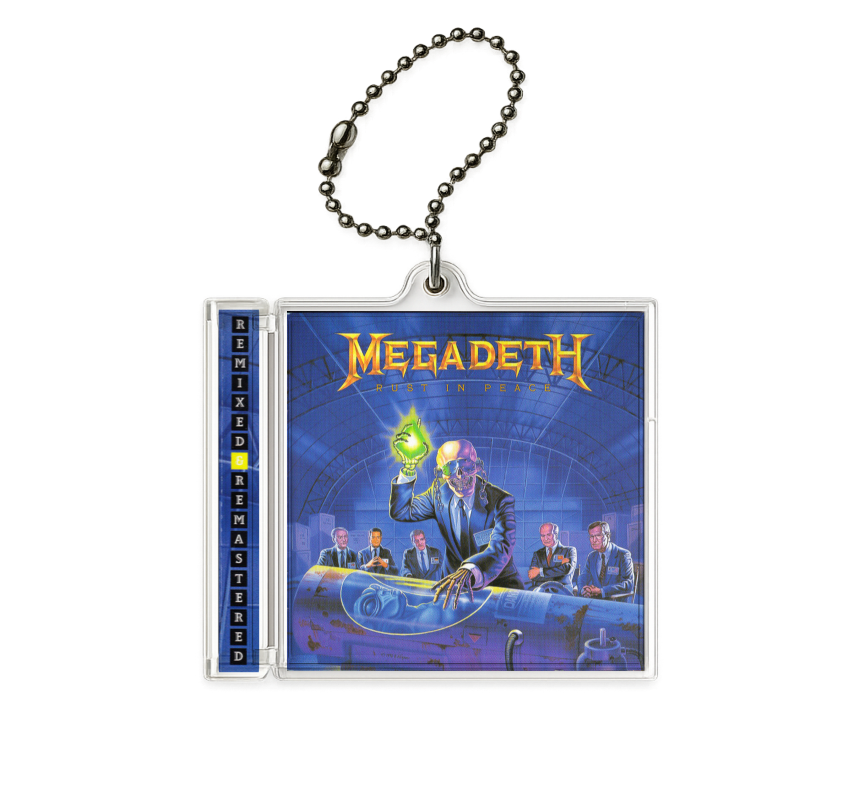 Rust in Peace Mini Album Keychain — NFC Edition