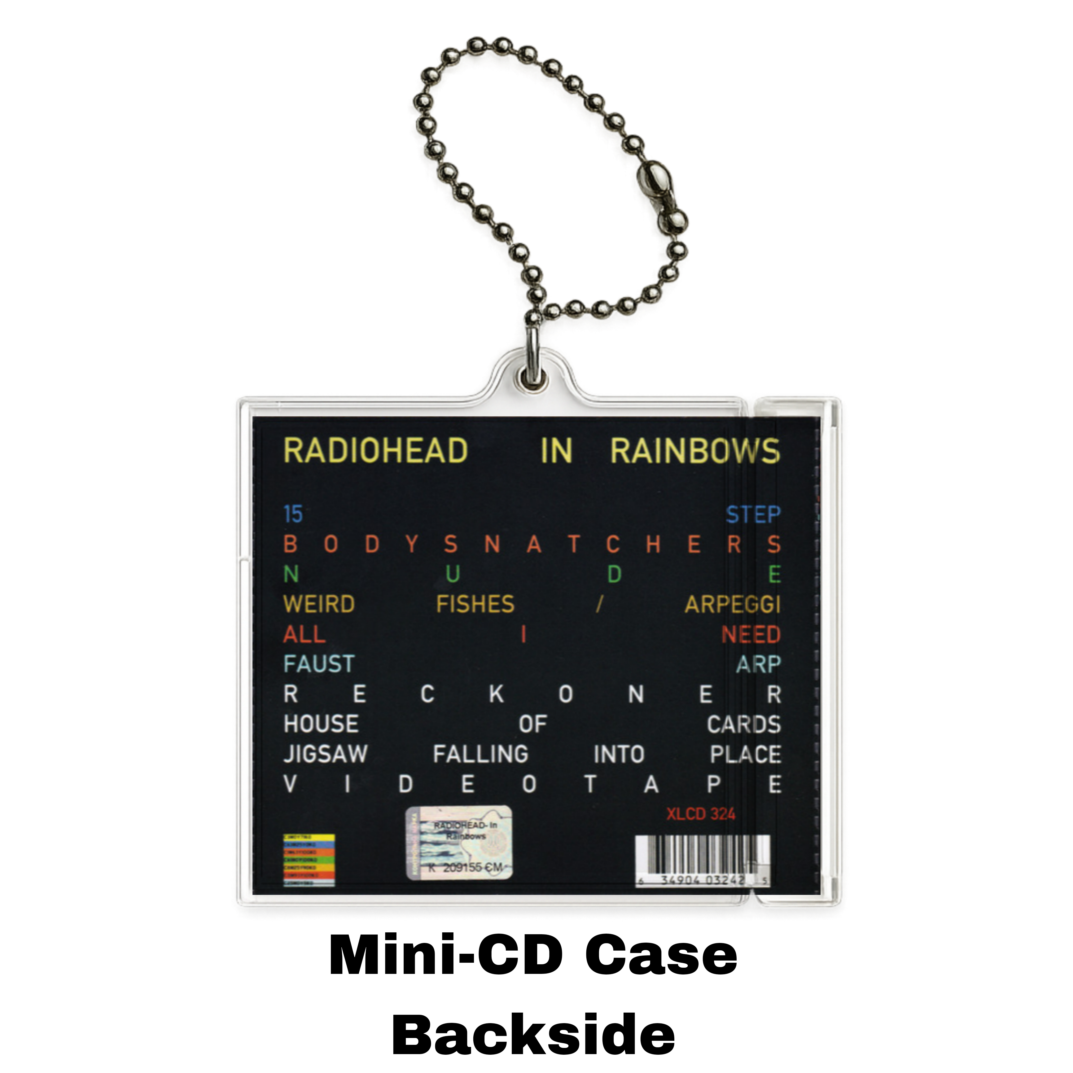 In Rainbows Mini Album Keychain — NFC Edition