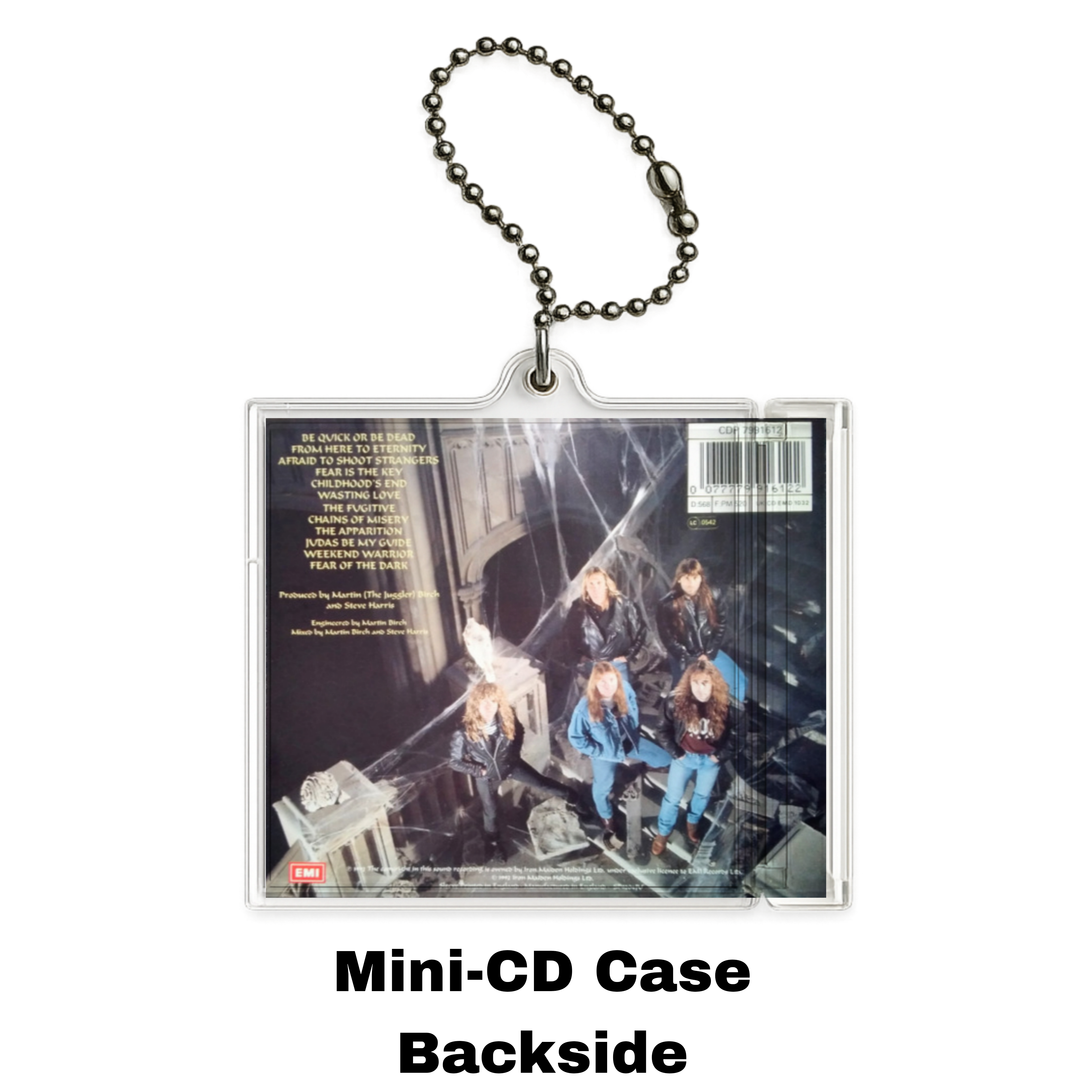 Fear of the Dark Mini Album Keychain — NFC Edition