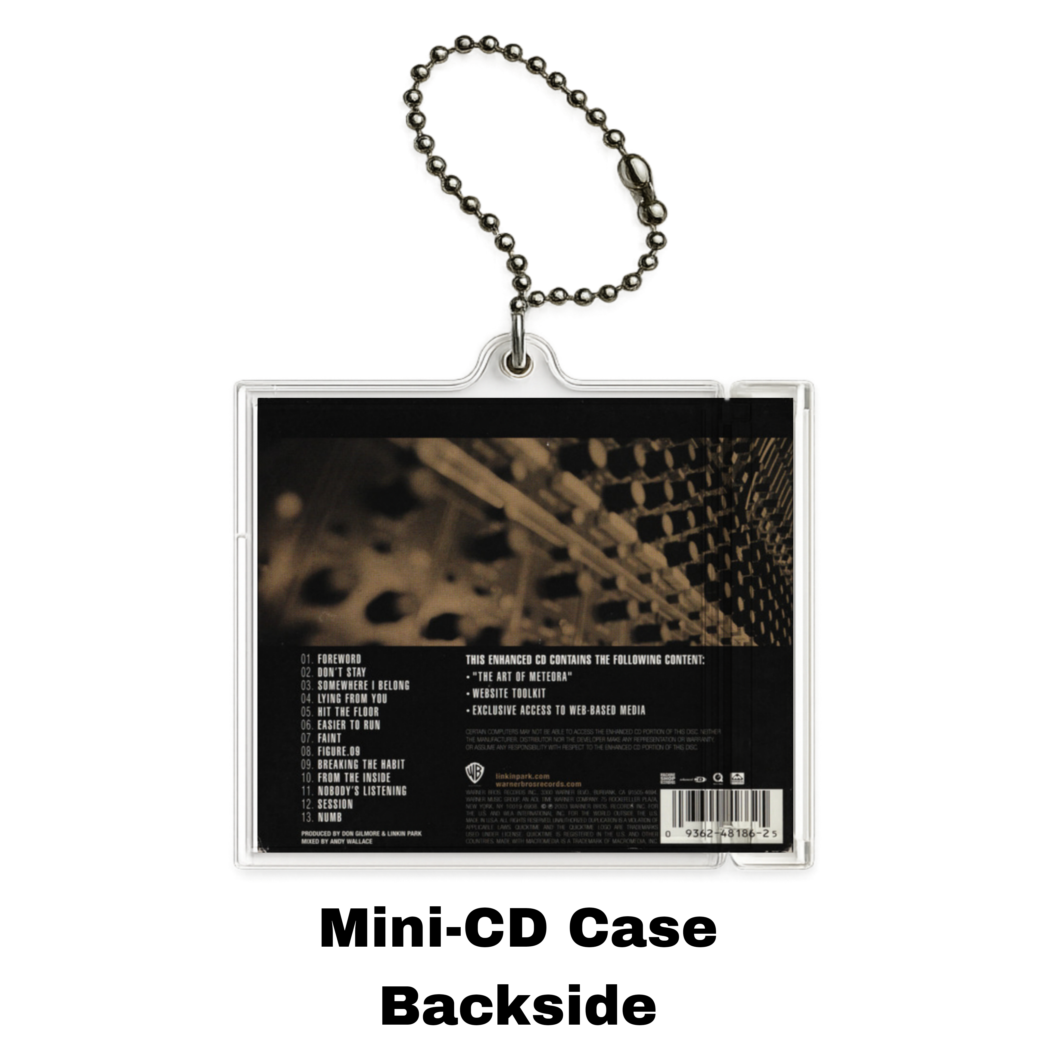 Meteora Mini Album Keychain — NFC Edition