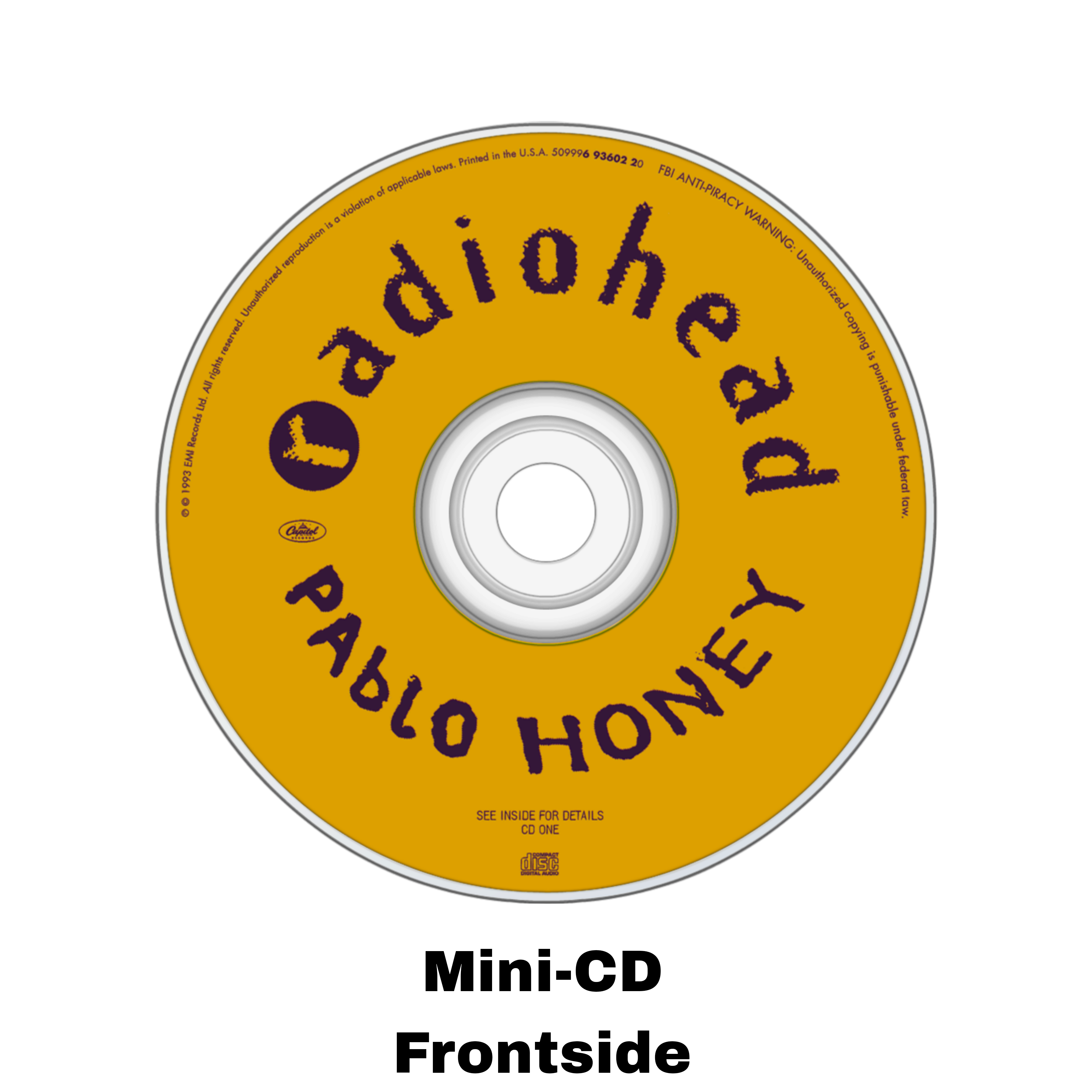 Pablo Honey Mini Album Keychain — NFC Edition