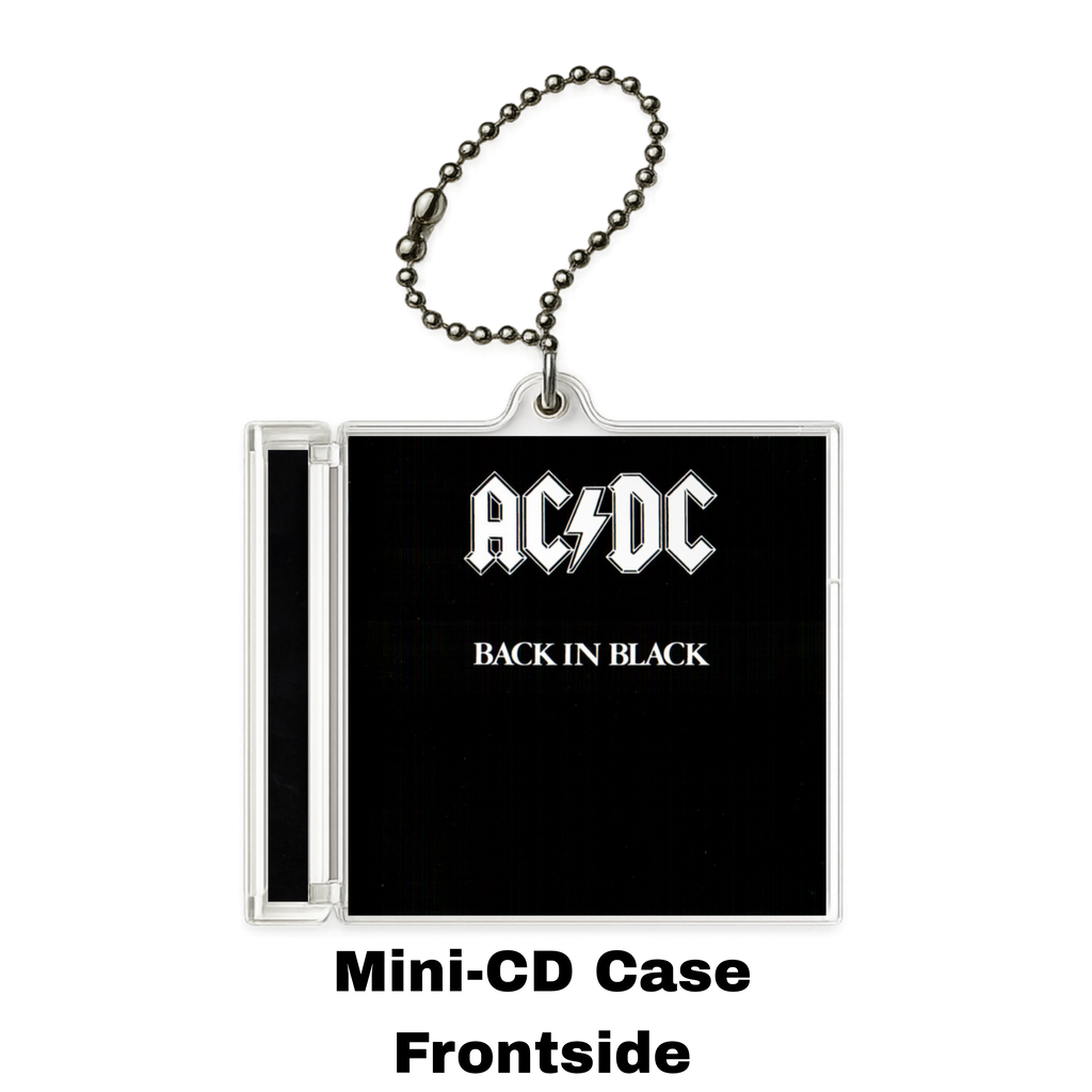 Back in Black Mini Album Keychain — NFC Edition
