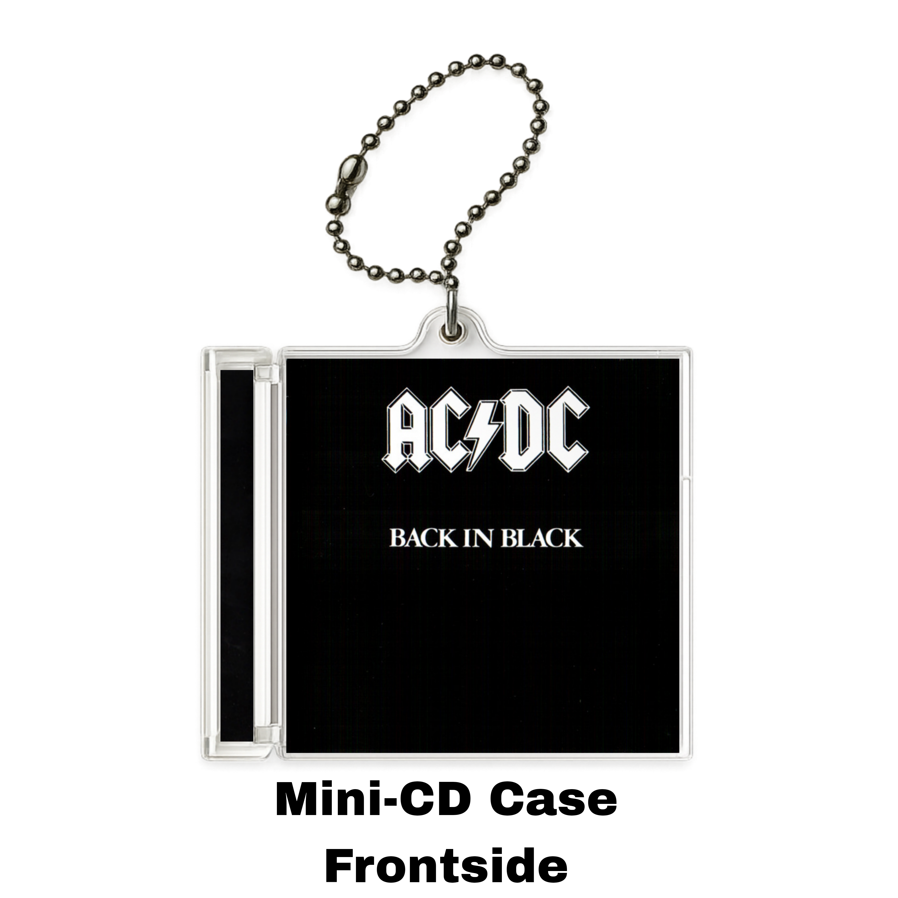 Back in Black Mini Album Keychain — NFC Edition