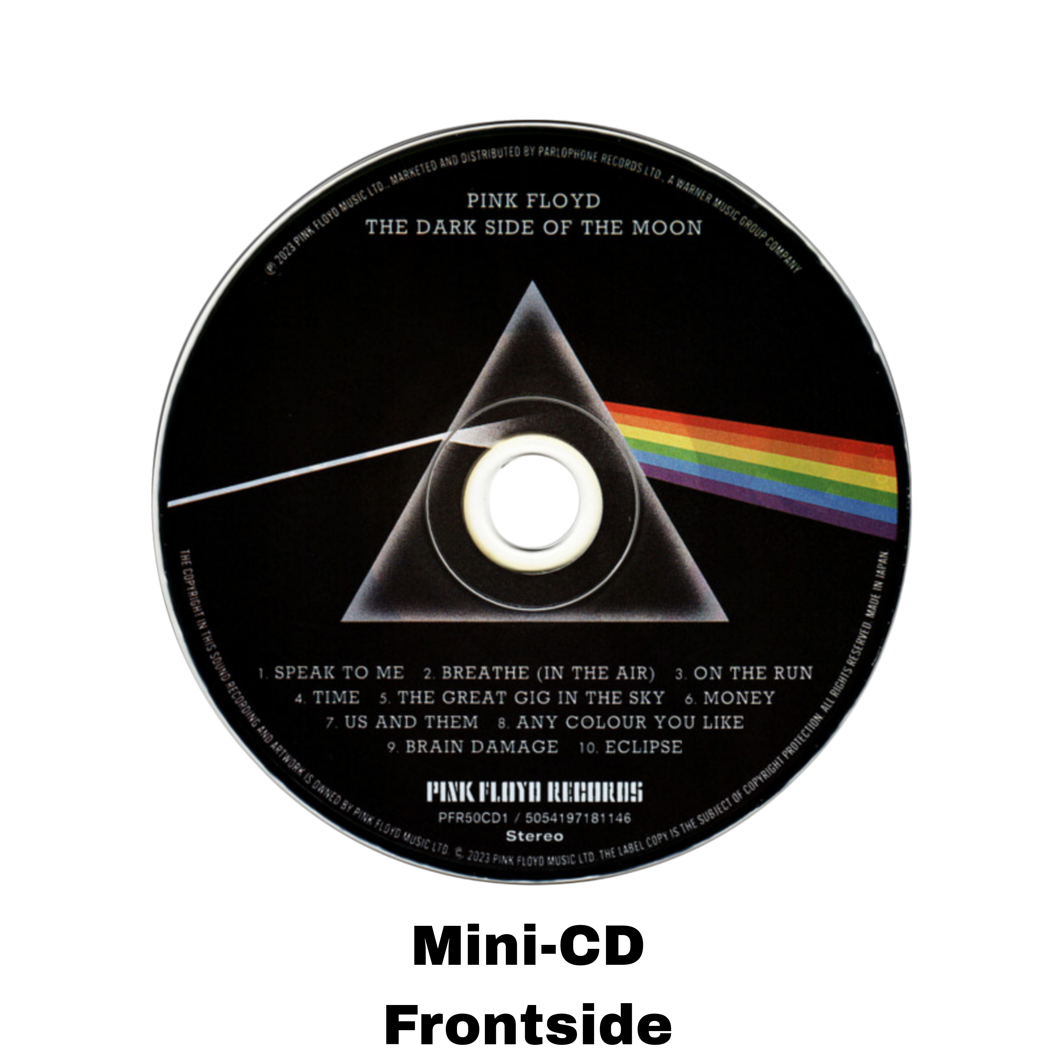 The Dark Side of the Moon Mini Album Keychain — NFC Edition