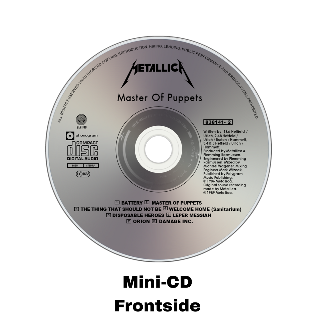 Master of Puppets Mini Album Keychain — NFC Edition