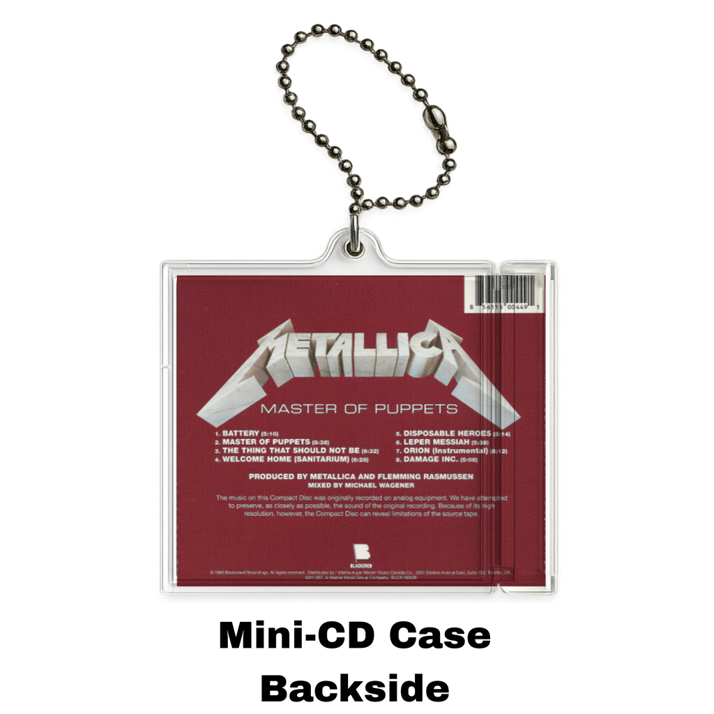 Master of Puppets Mini Album Keychain — NFC Edition