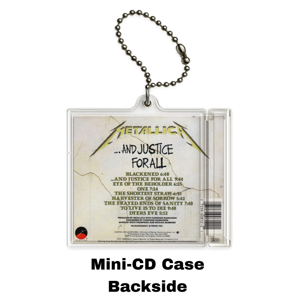 Minialbum con llavero …And Justice for All — Edición NFC