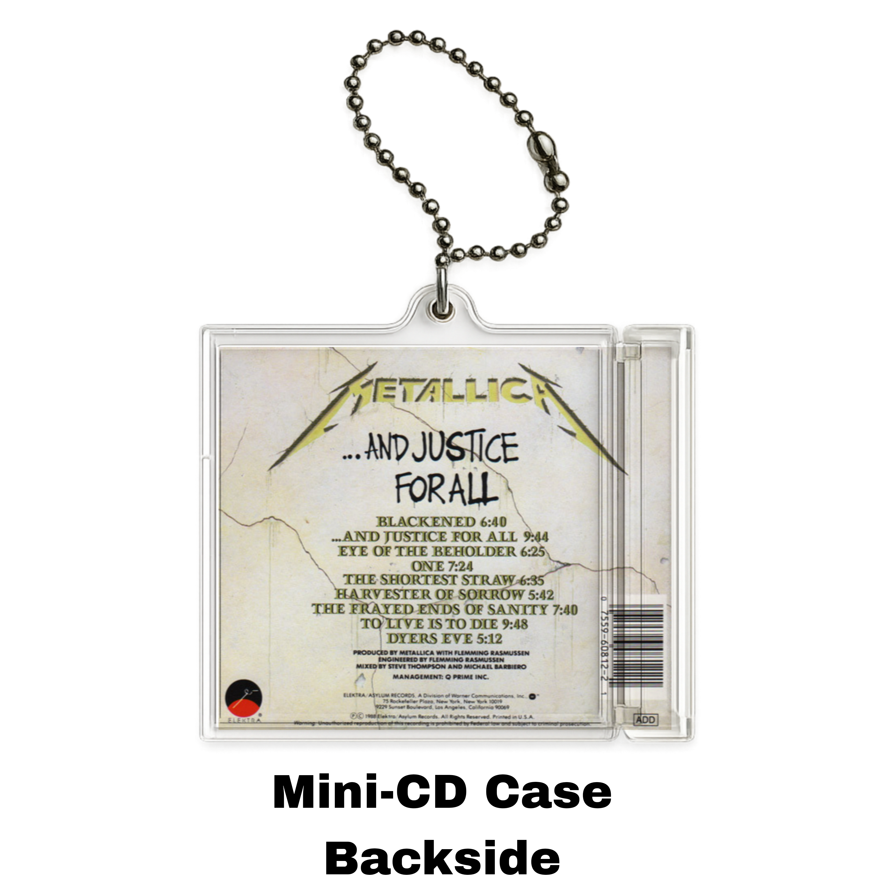 …And Justice for All Mini Album Keychain — NFC Edition