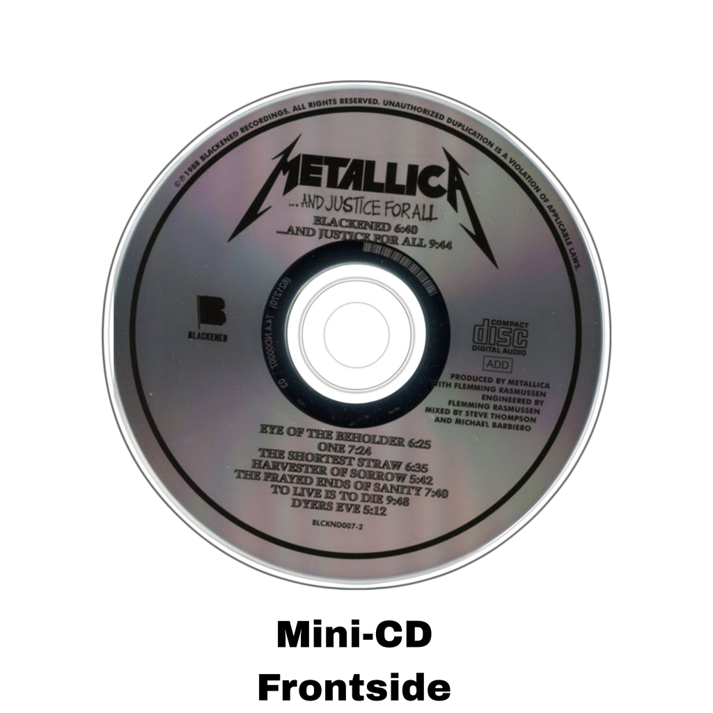 Minialbum con llavero …And Justice for All — Edición NFC