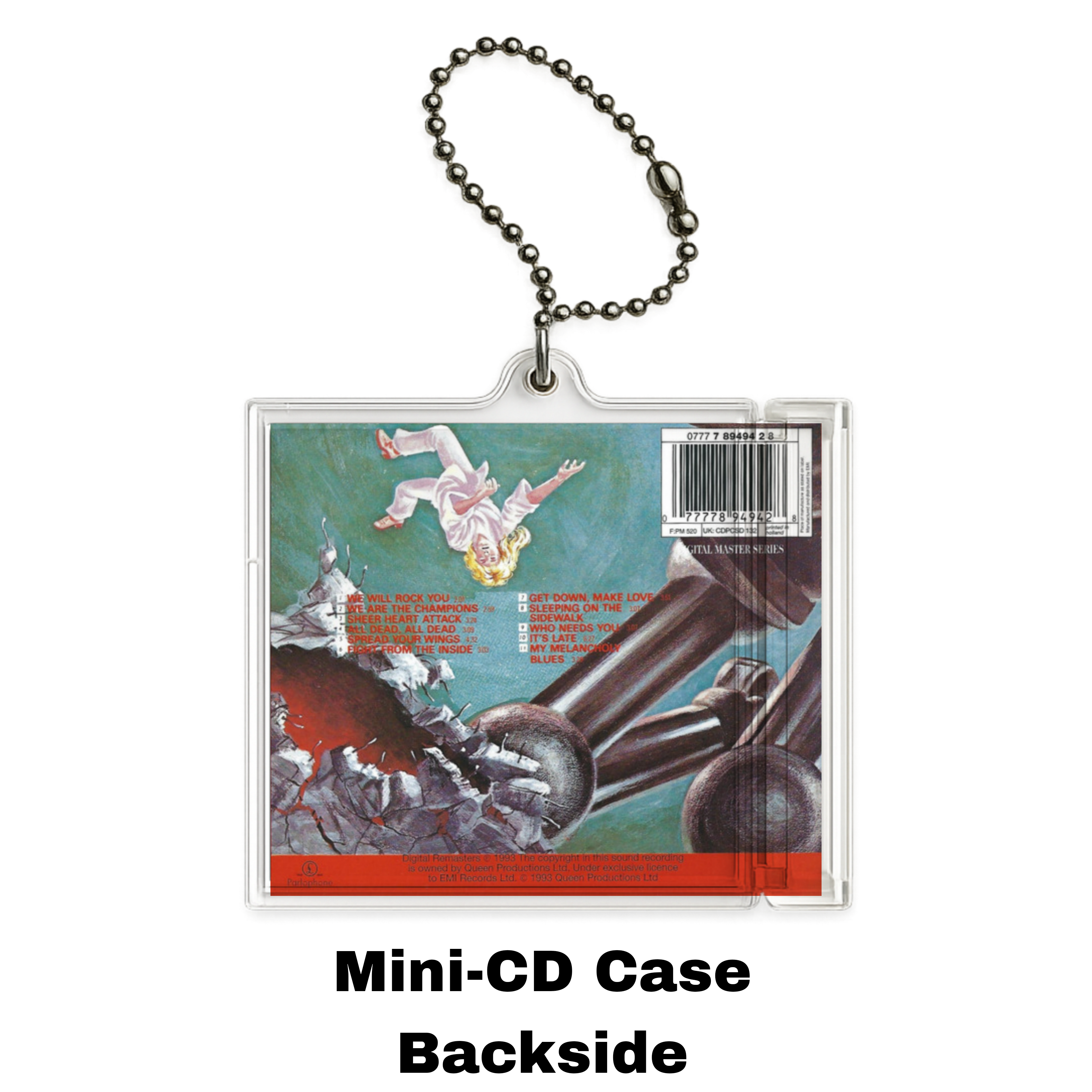News of the World Mini Album Keychain — NFC Edition