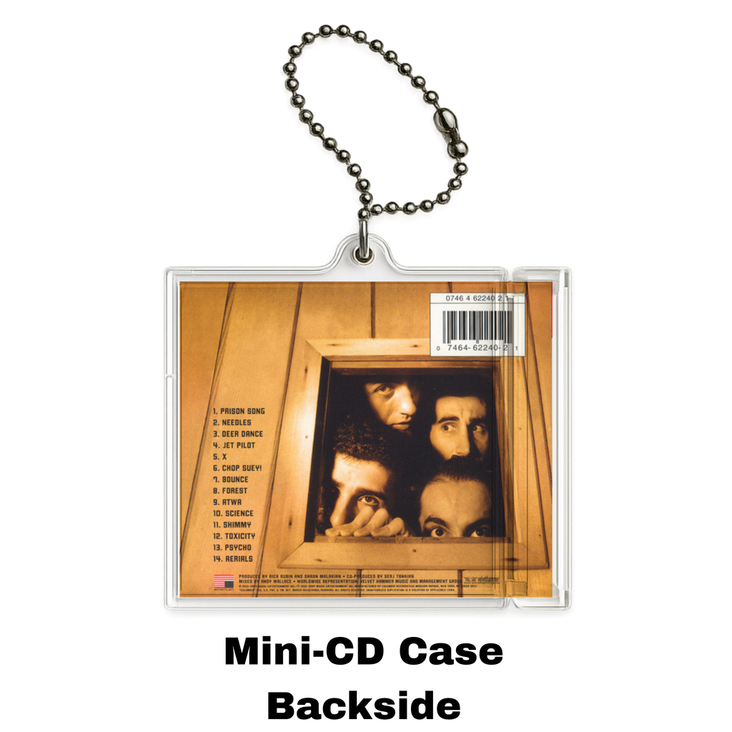 Toxicity Mini Album Keychain — NFC Edition