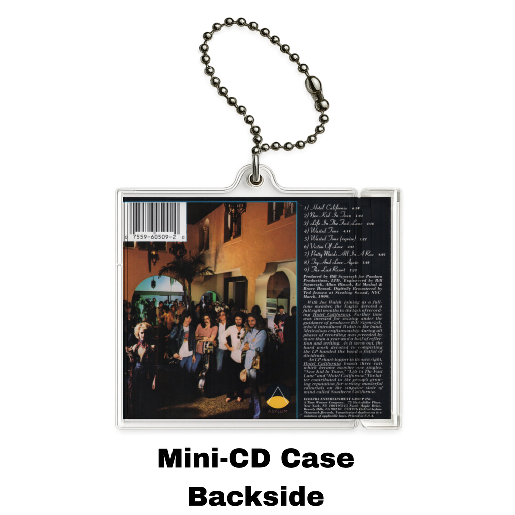 Hotel California Mini Album Keychain — NFC Edition