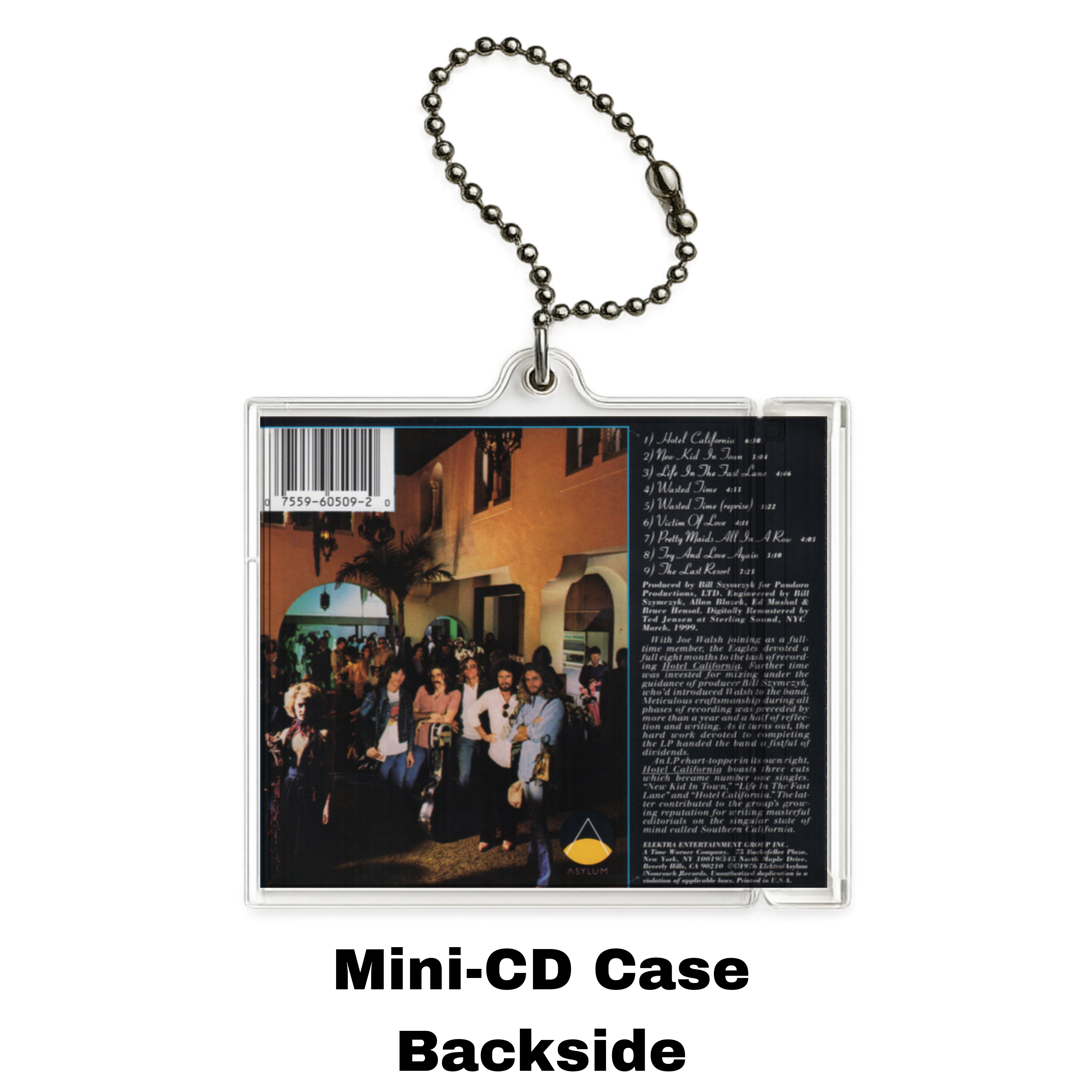Hotel California Mini Album Keychain — NFC Edition
