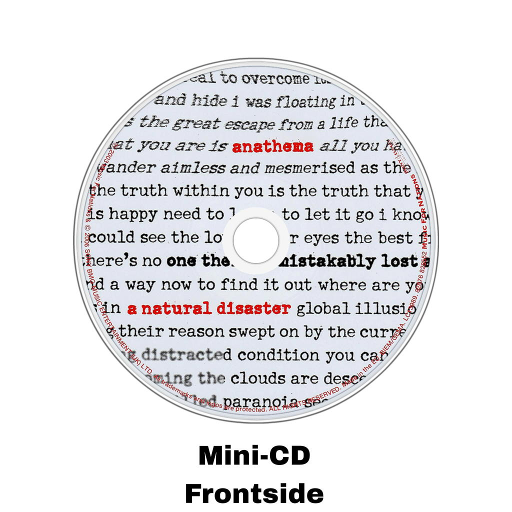 A Natural Disaster Mini Album Keychain — NFC Edition
