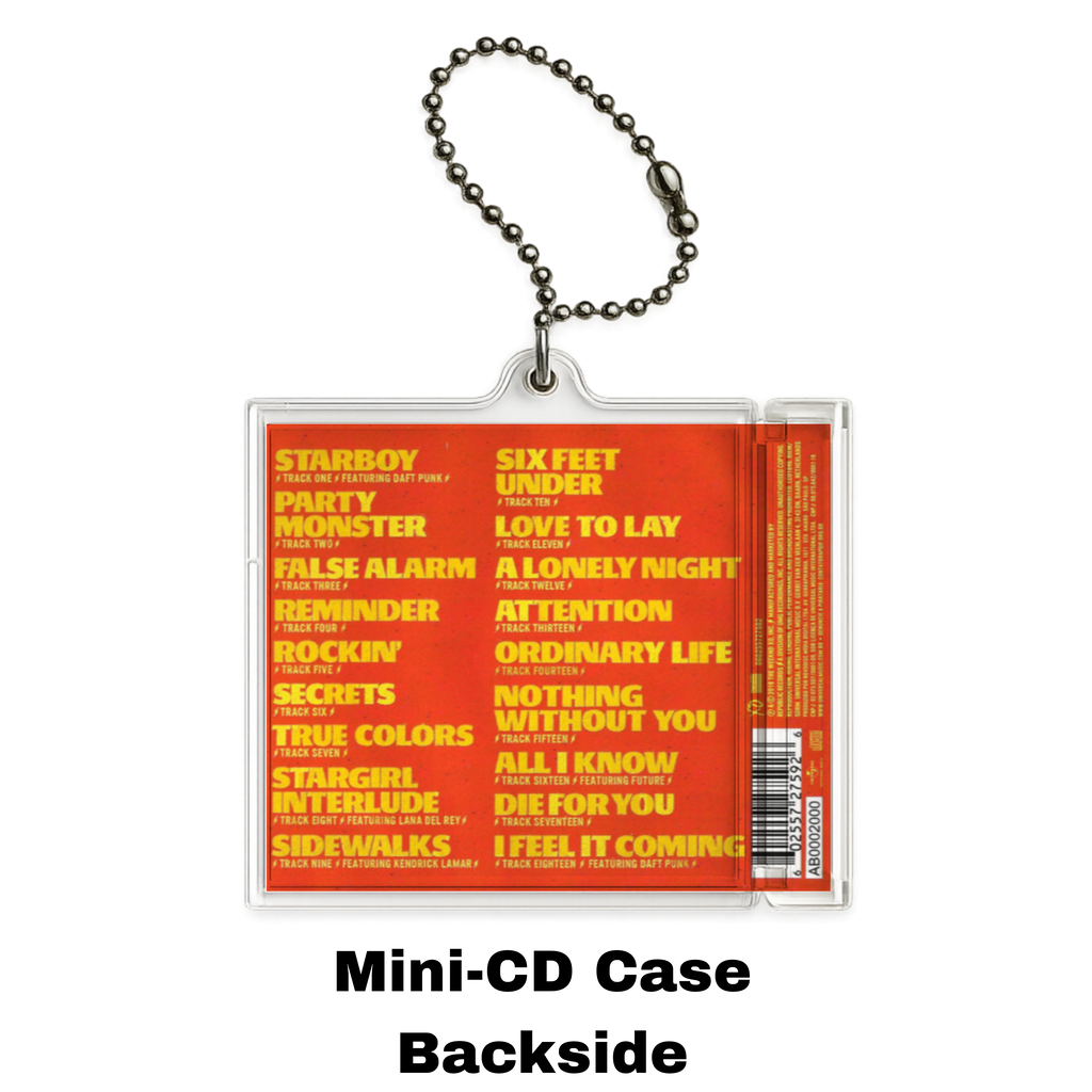 Starboy Mini Album Keychain — NFC Edition