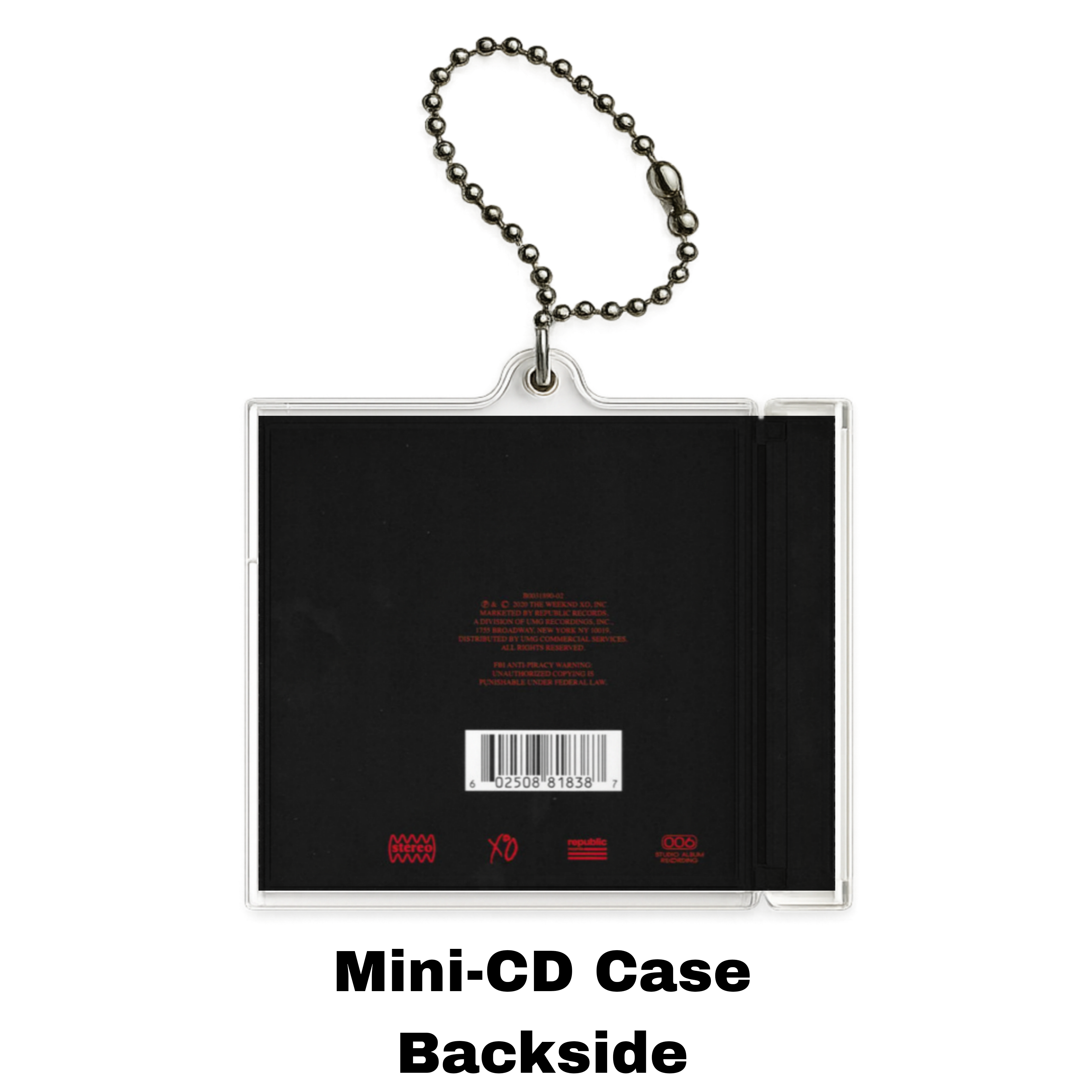 After Hours Mini Album Keychain — NFC Edition