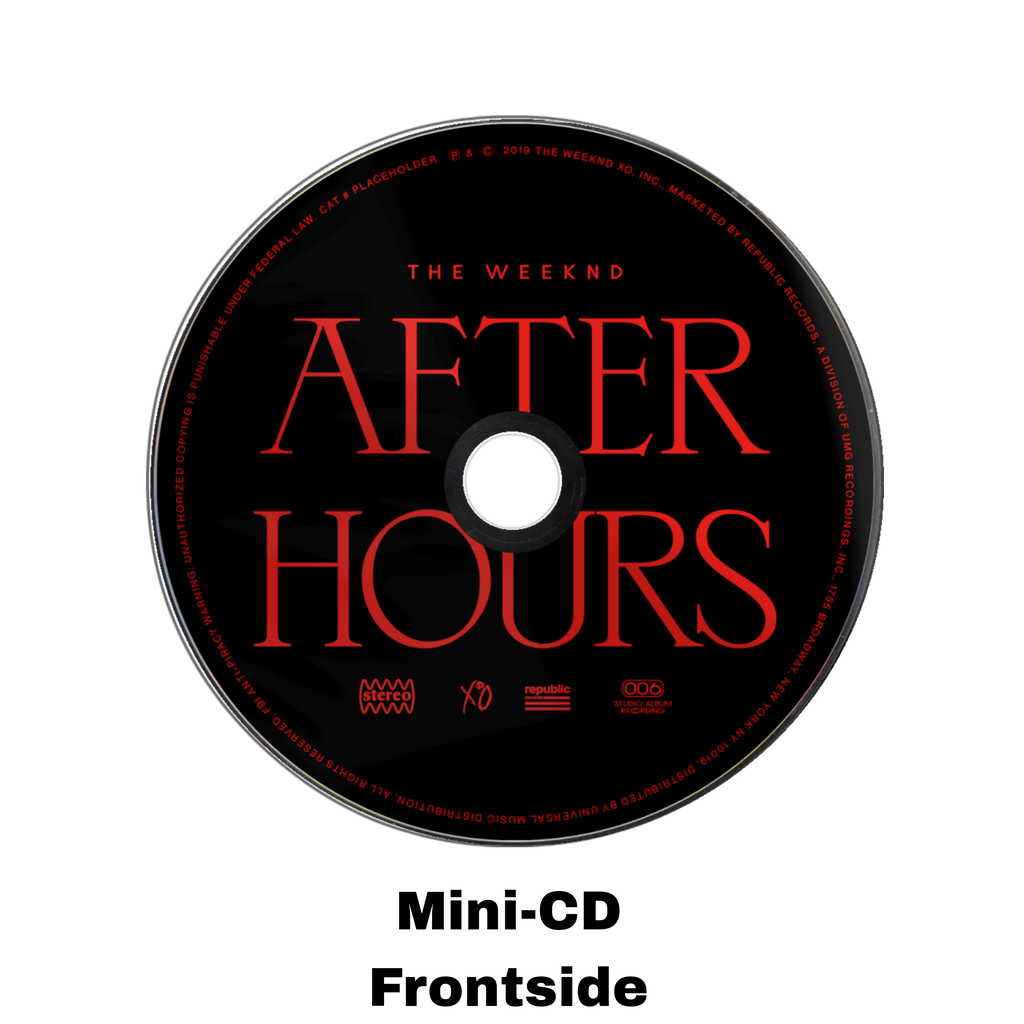 After Hours Mini Album Keychain — NFC Edition