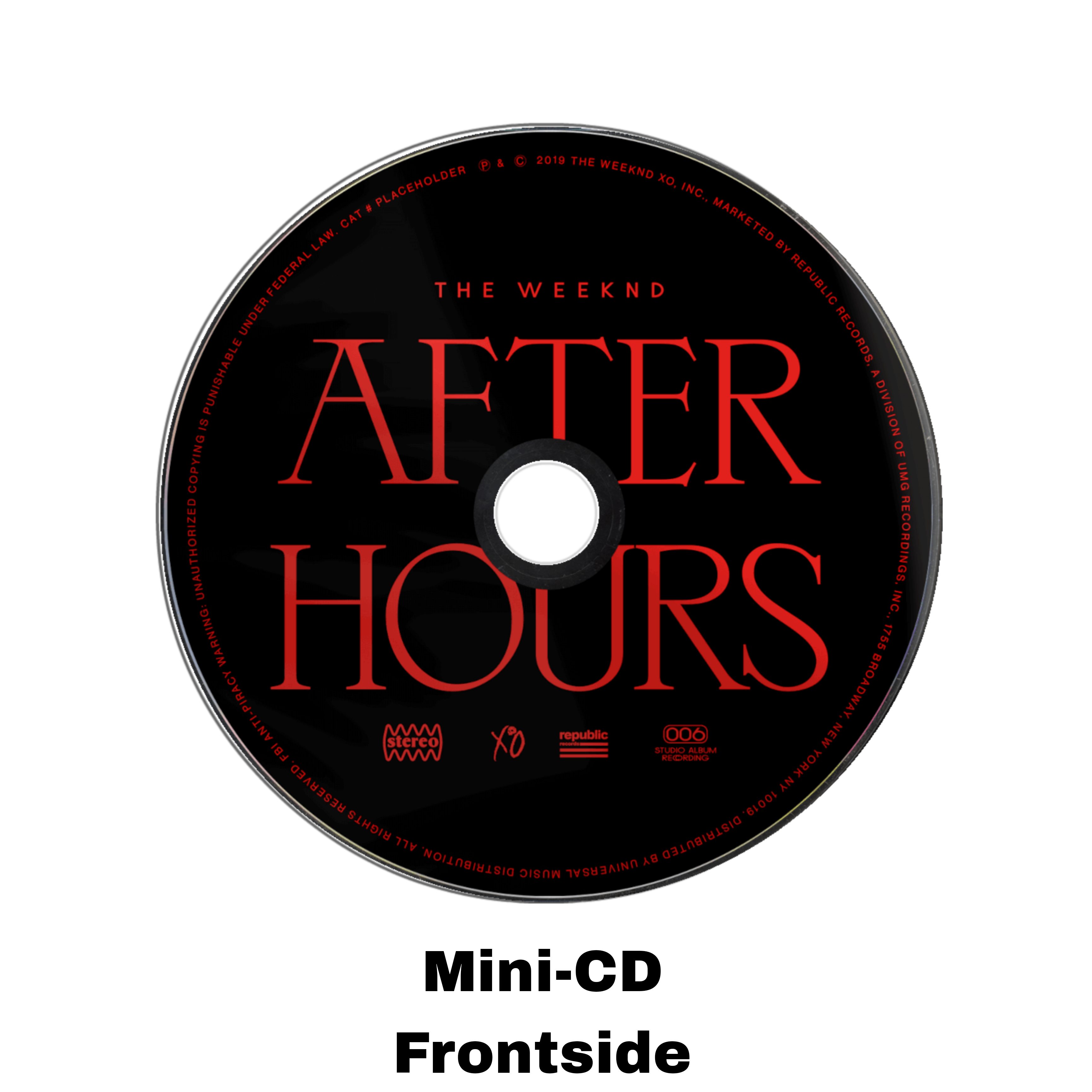 After Hours Mini Album Keychain — NFC Edition