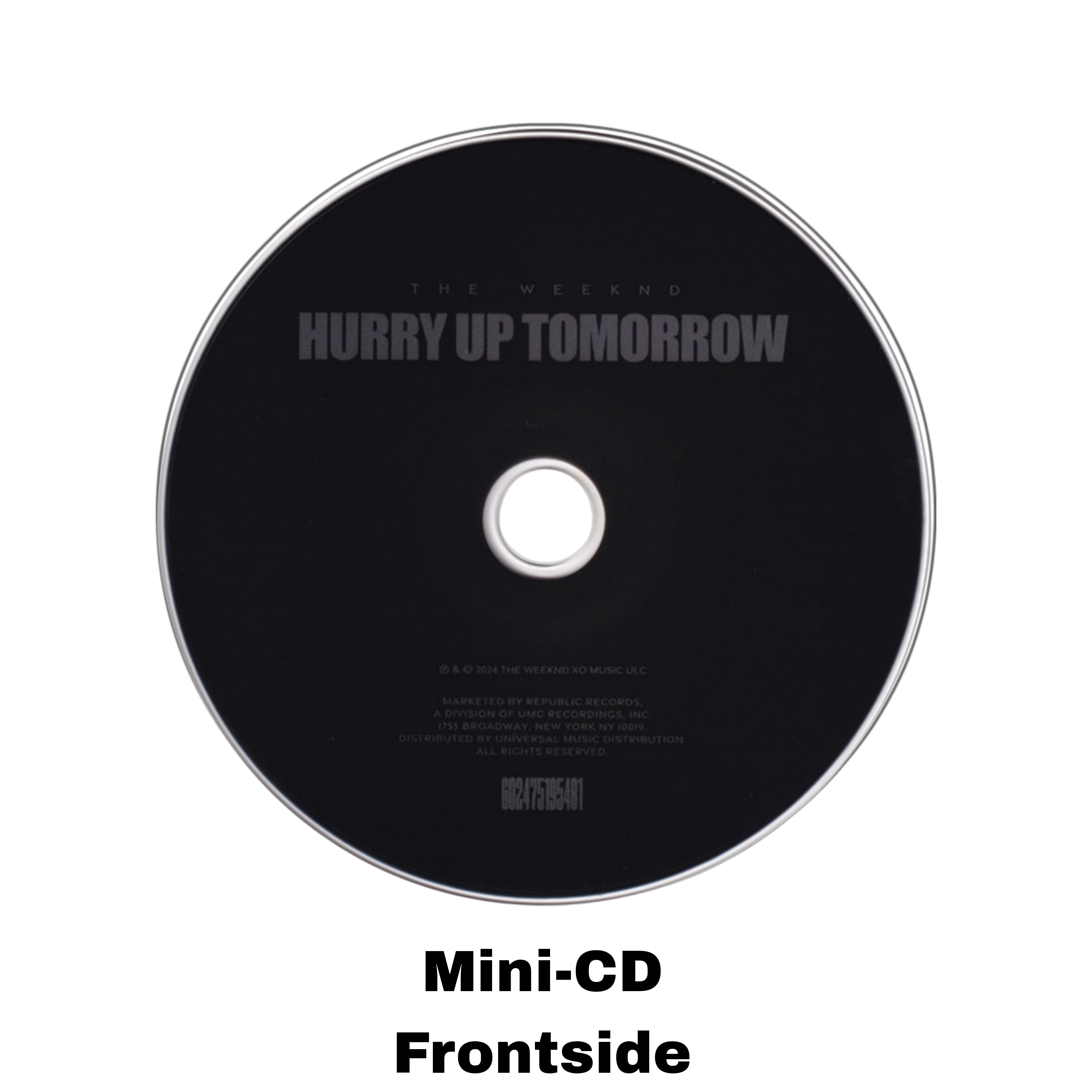 Hurry Up Tomorrow Mini Album Keychain — NFC Edition