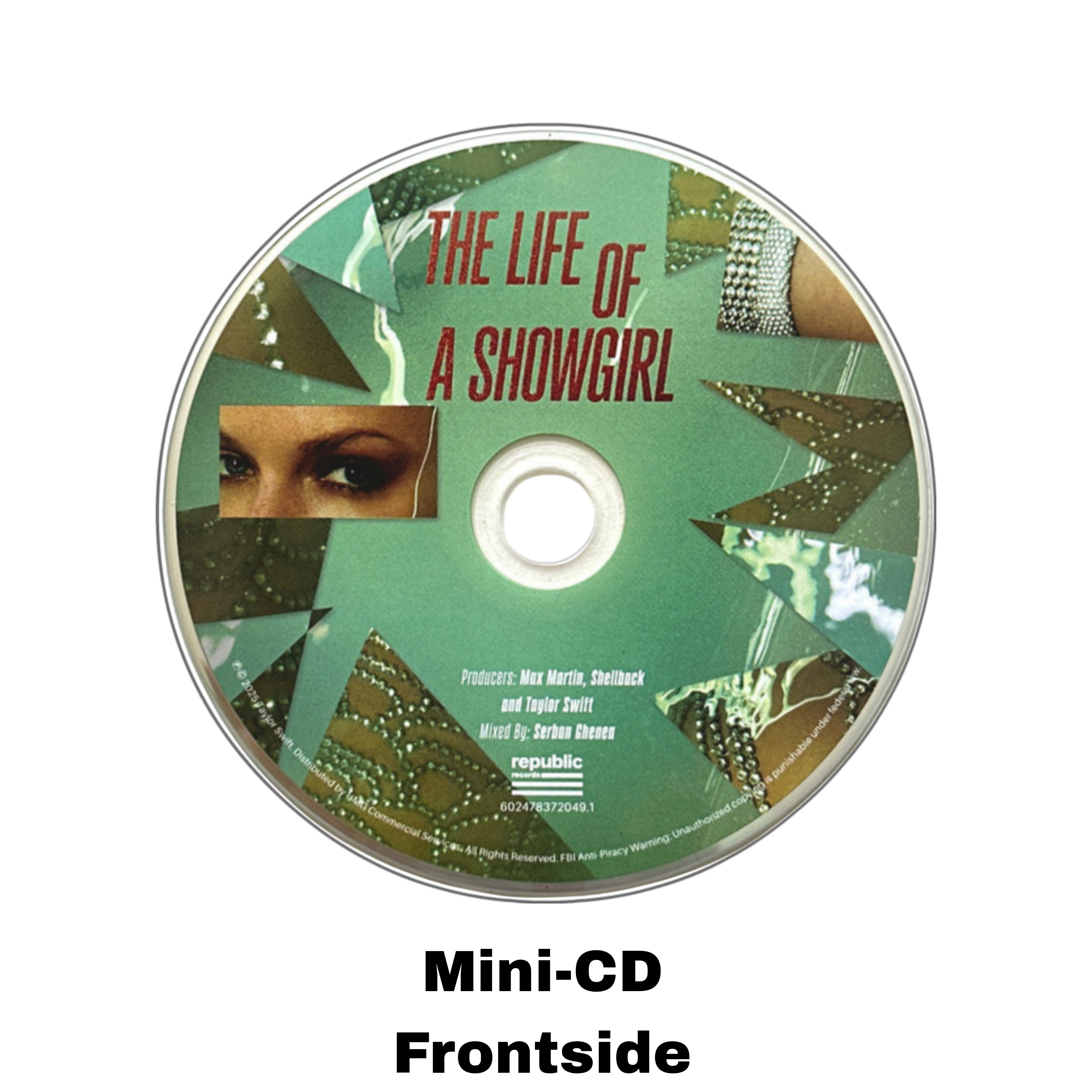 The Life of a Showgirl Mini Album Keychain — NFC Edition
