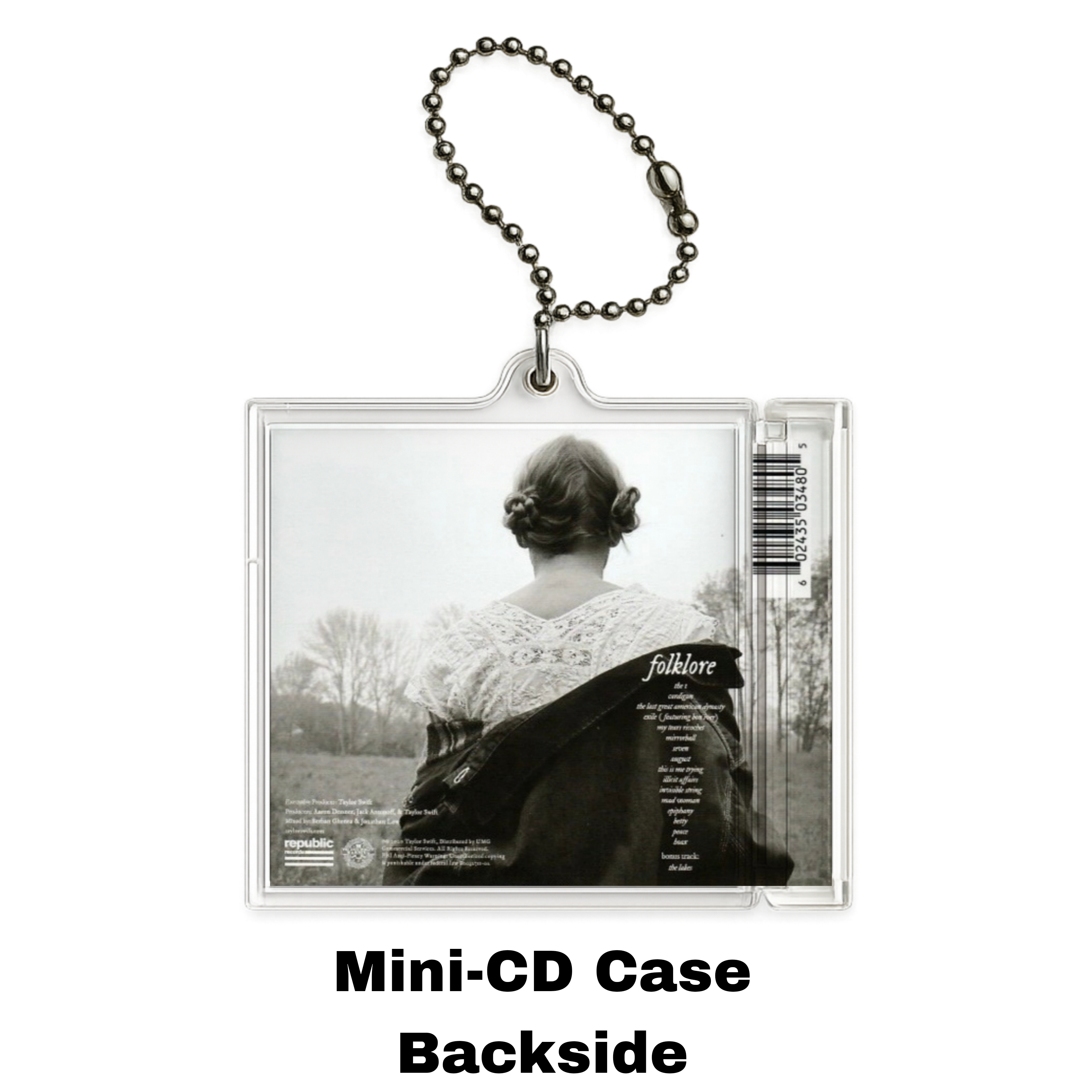 Folklore Mini Album Keychain — NFC Edition