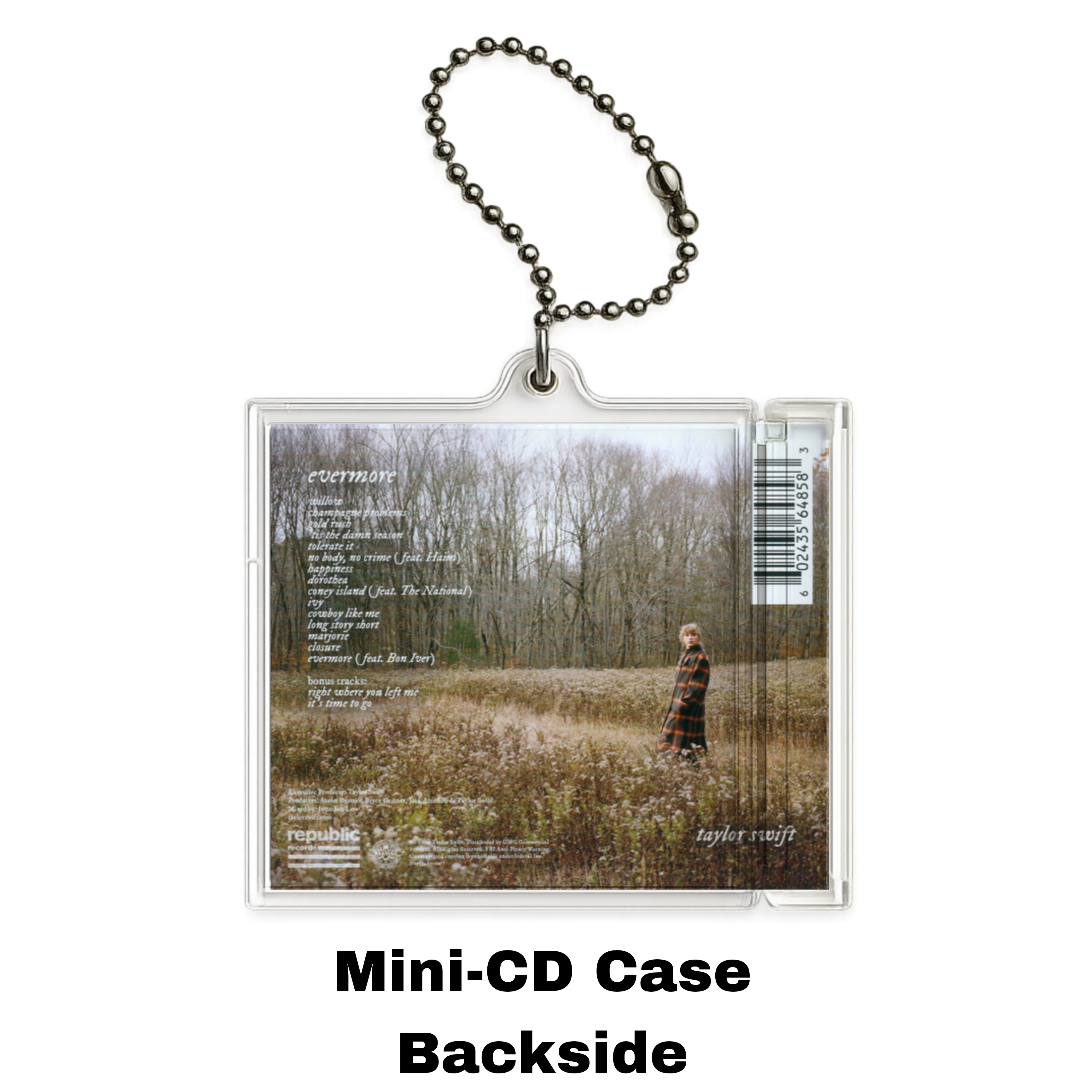 Evermore Mini Album Keychain — NFC Edition