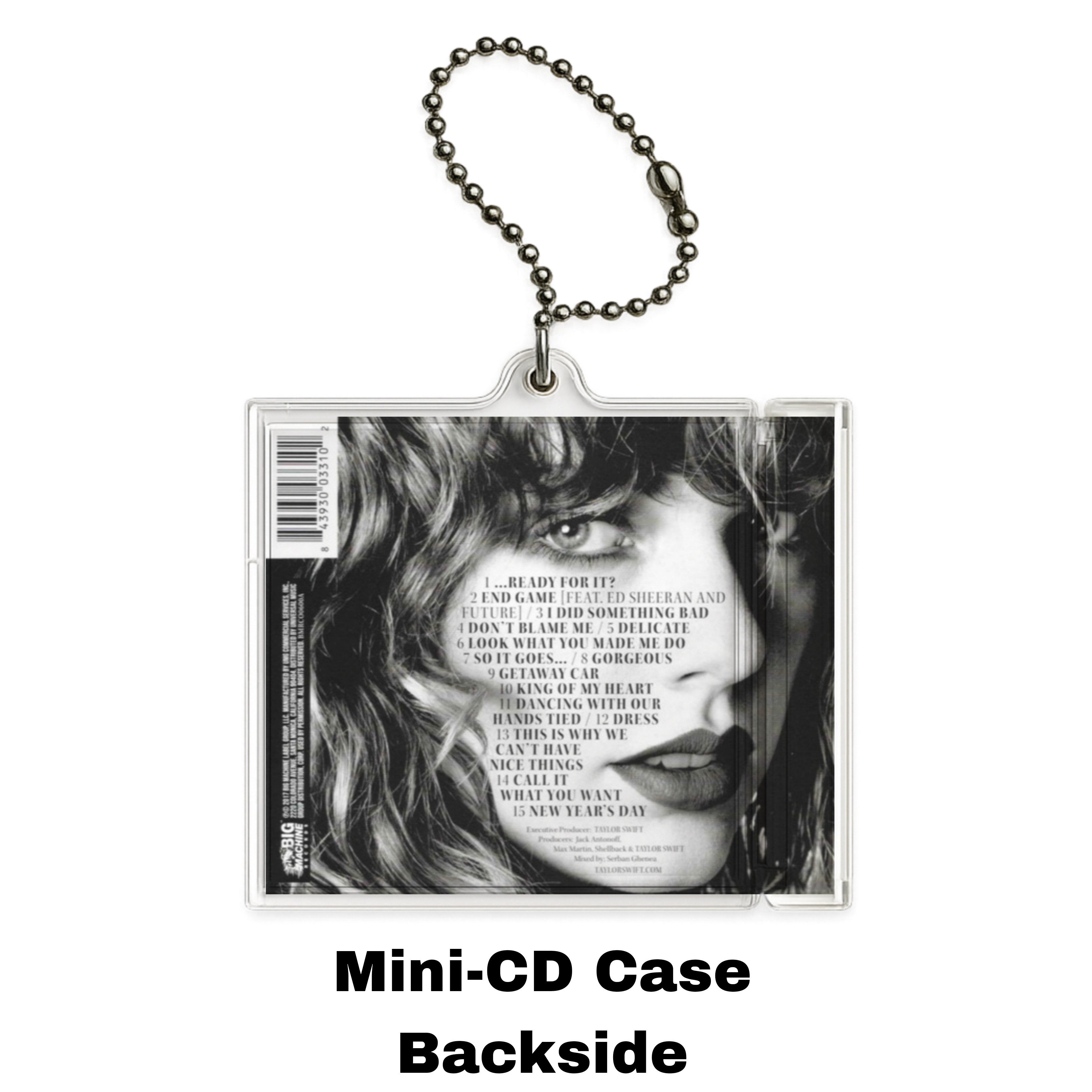 Reputation Mini Album Keychain — NFC Edition
