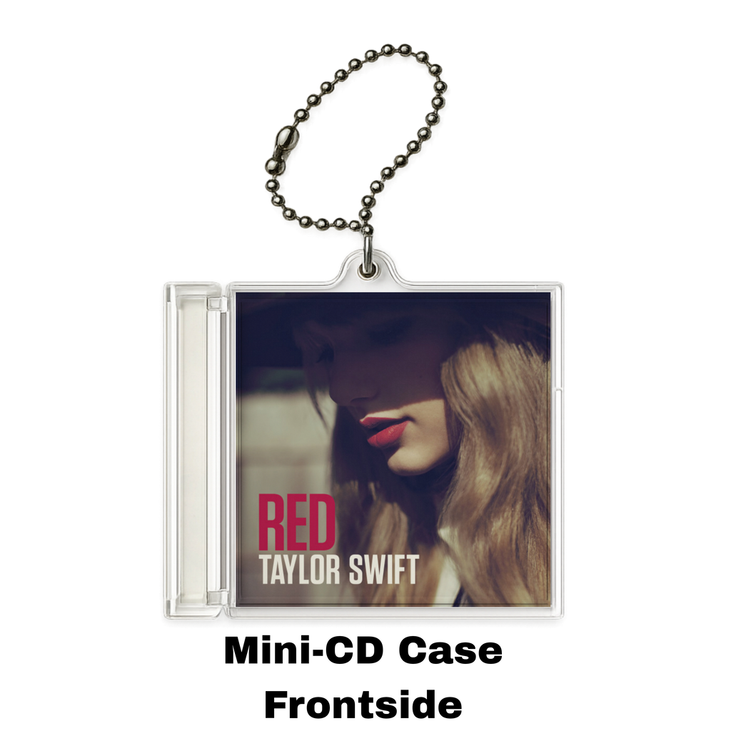 Red Mini Album Keychain — NFC Edition