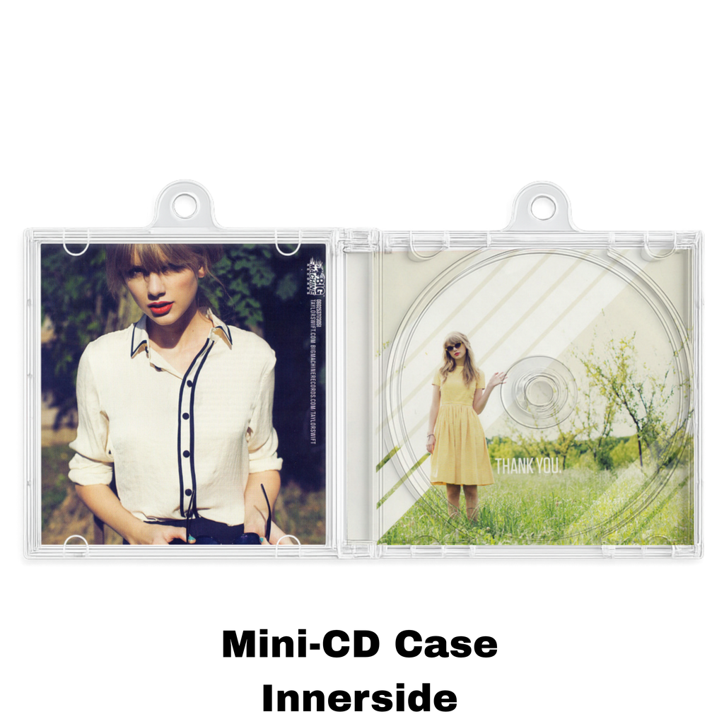 Red Mini Album Keychain — NFC Edition