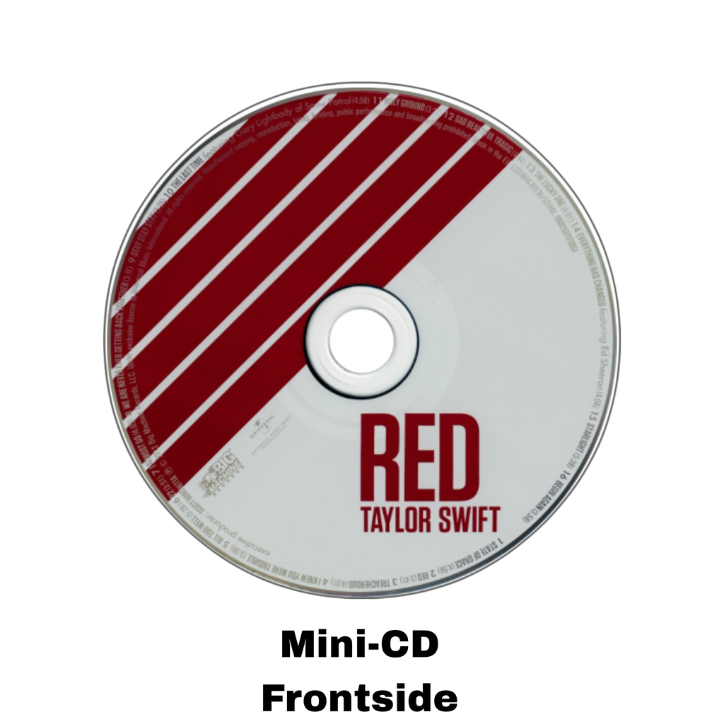 Red Mini Album Keychain — NFC Edition