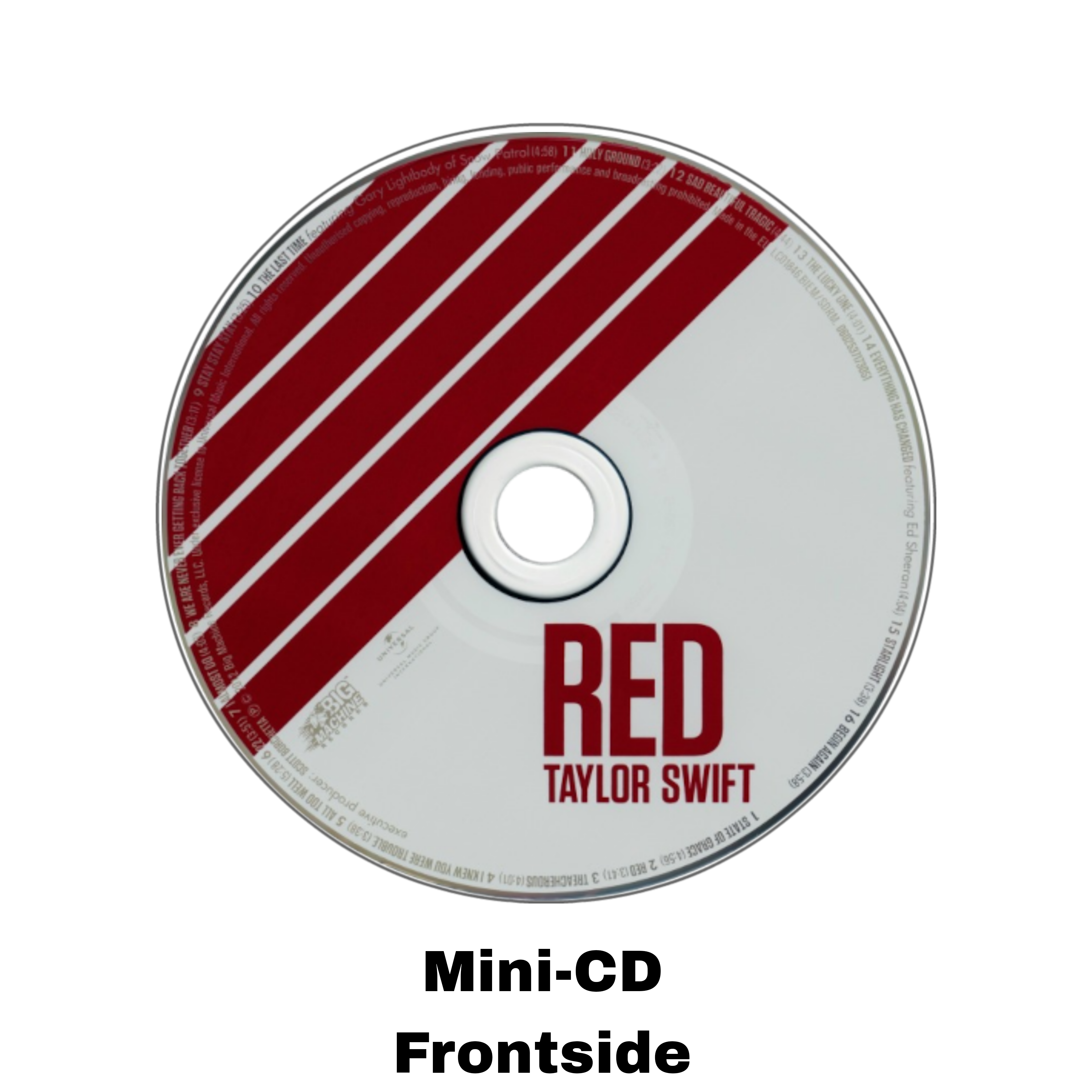 Red Mini Album Keychain — NFC Edition