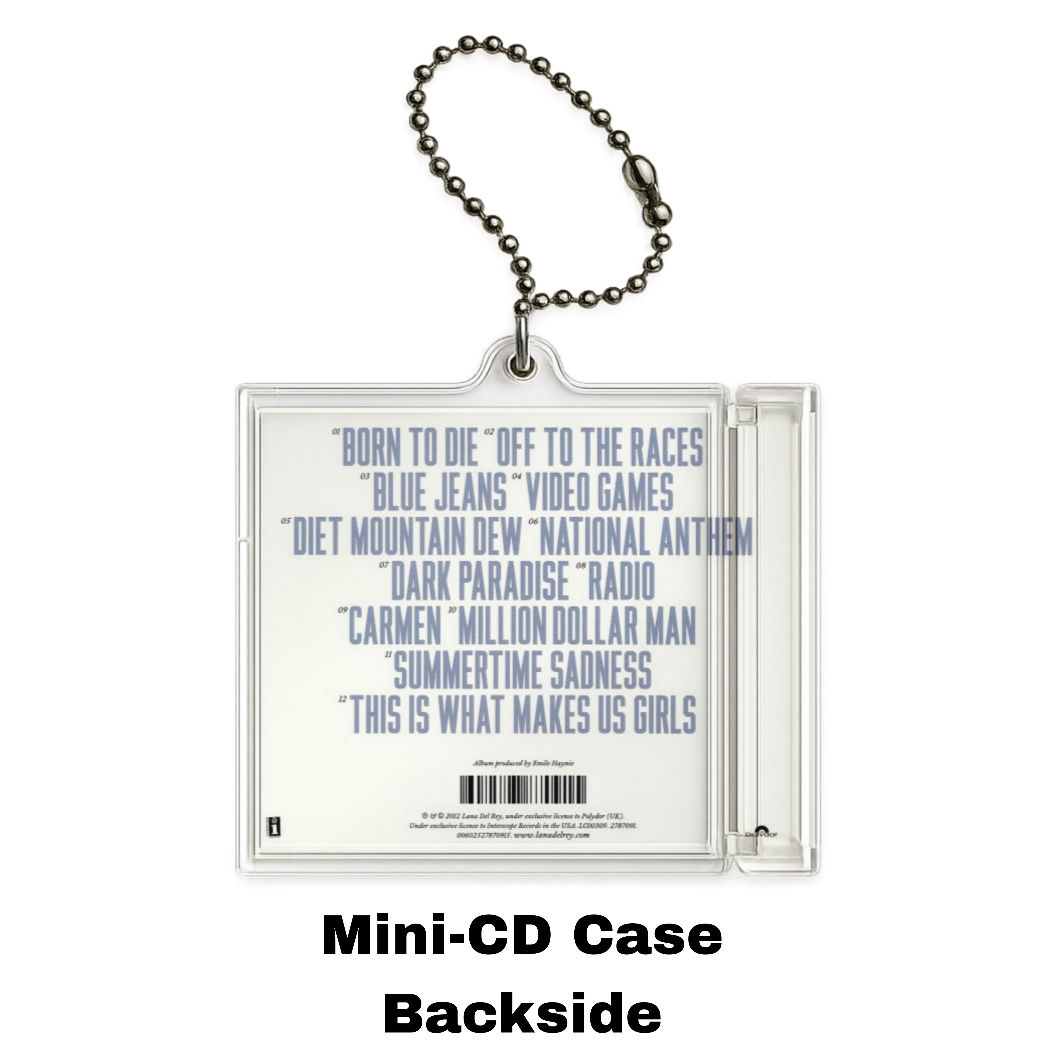 Born to Die Mini Album Keychain — NFC Edition