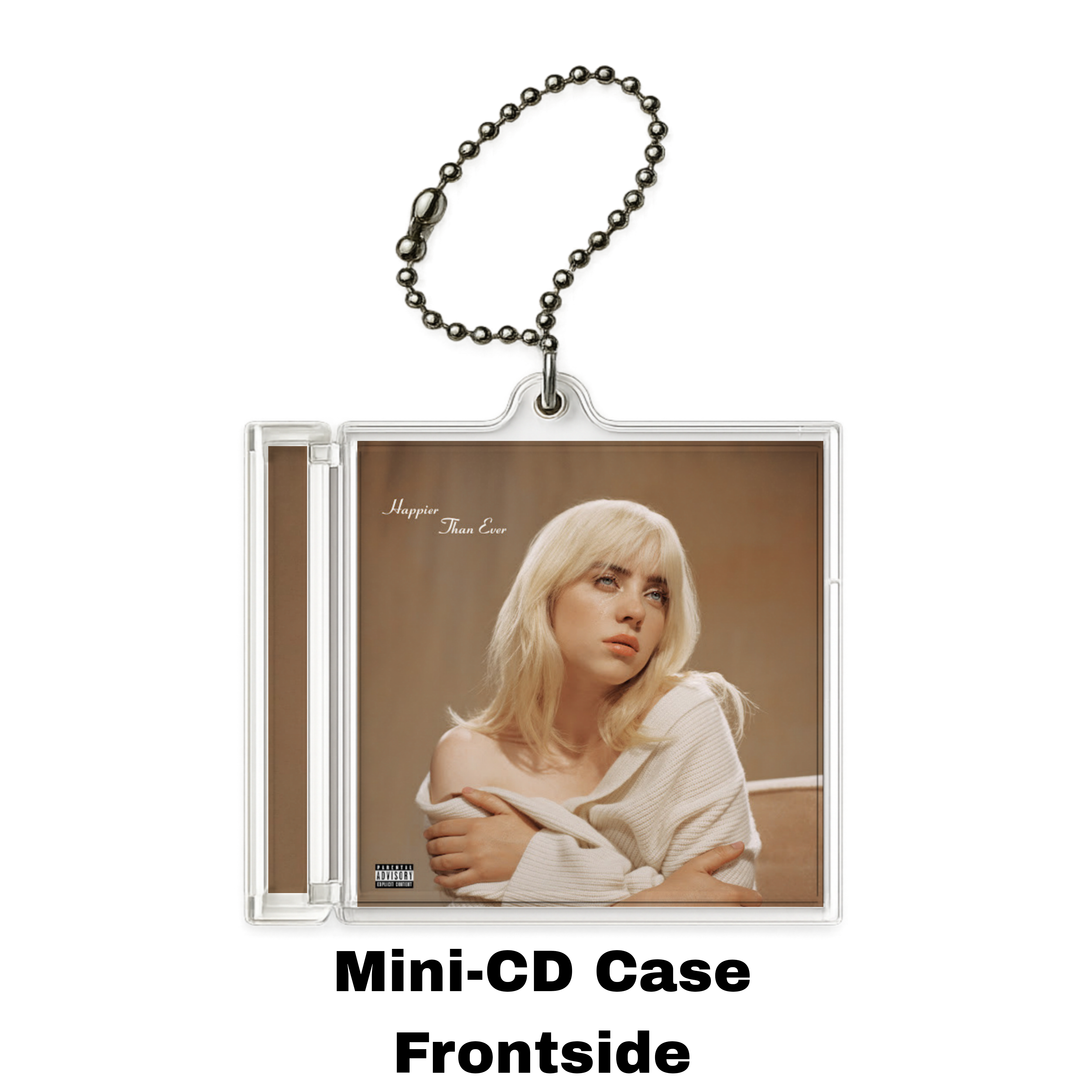 Happier Than Ever Mini Album Keychain — NFC Edition