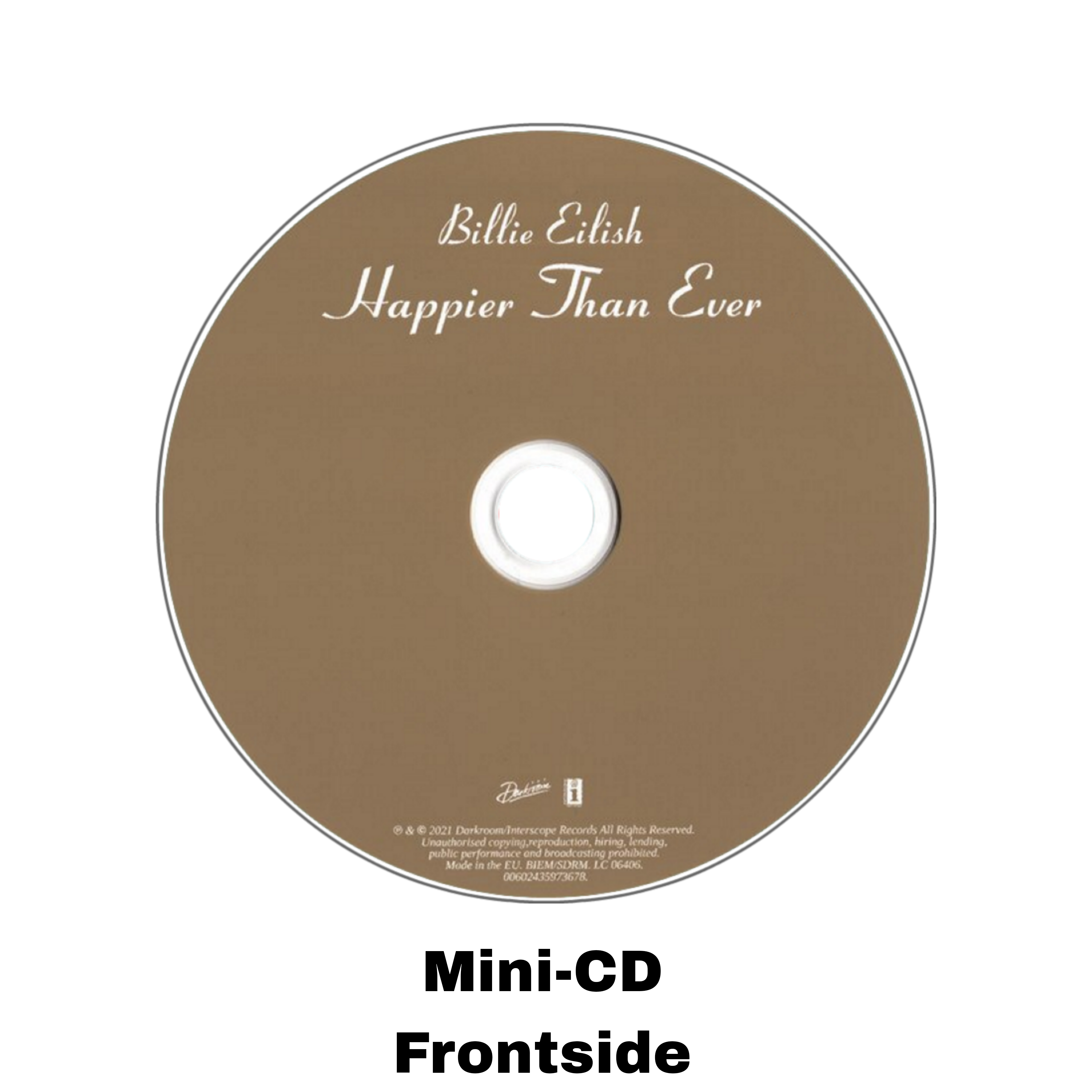 Happier Than Ever Mini Album Keychain — NFC Edition
