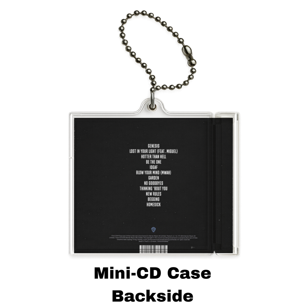 Dua Lipa Mini Album Keychain — NFC Edition