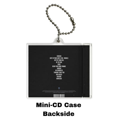 Dua Lipa Mini Album Keychain — NFC Edition