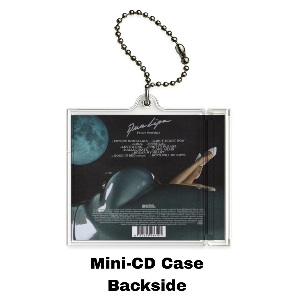 Future Nostalgia Mini Album Keychain — NFC Edition