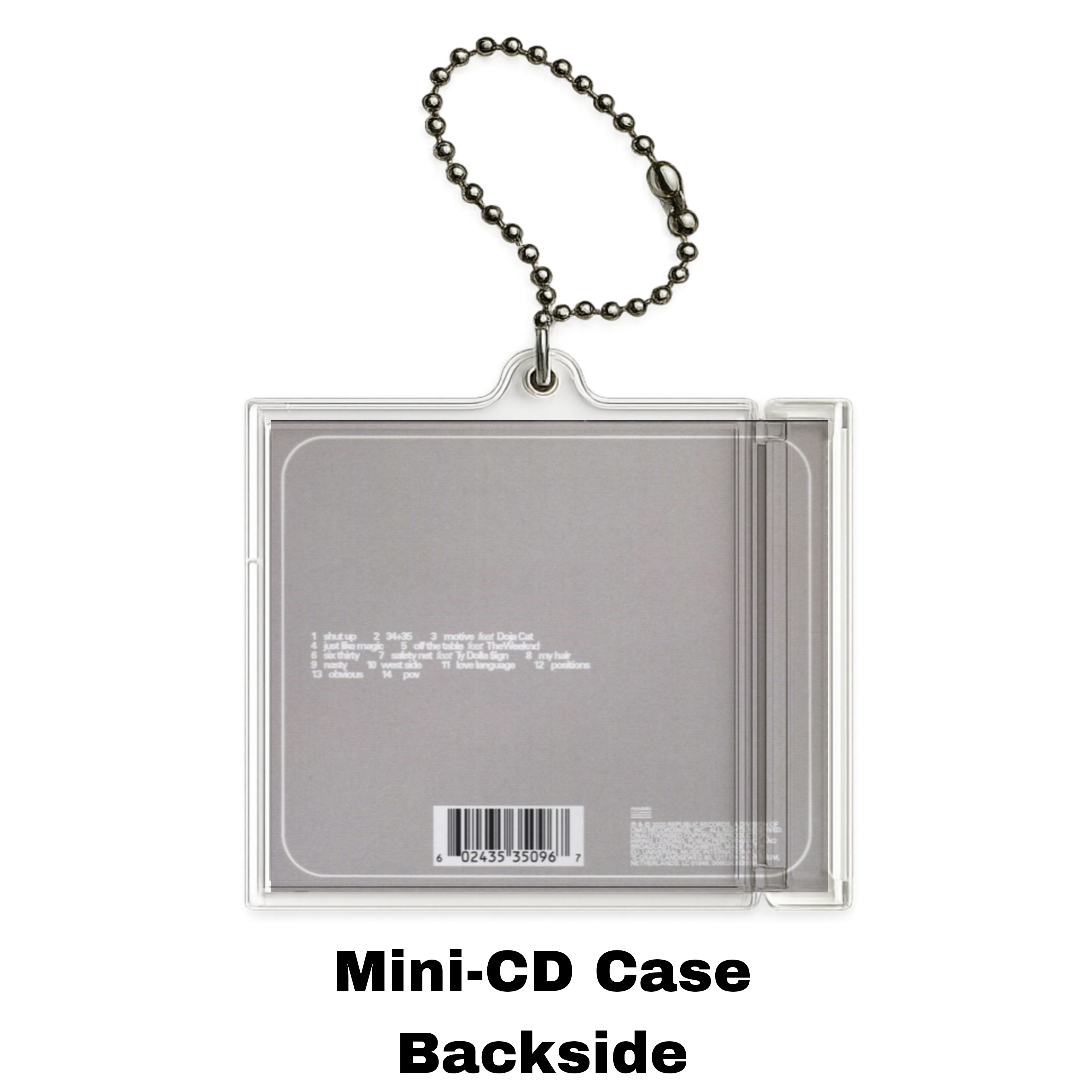 Positions Mini Album Keychain — NFC Edition