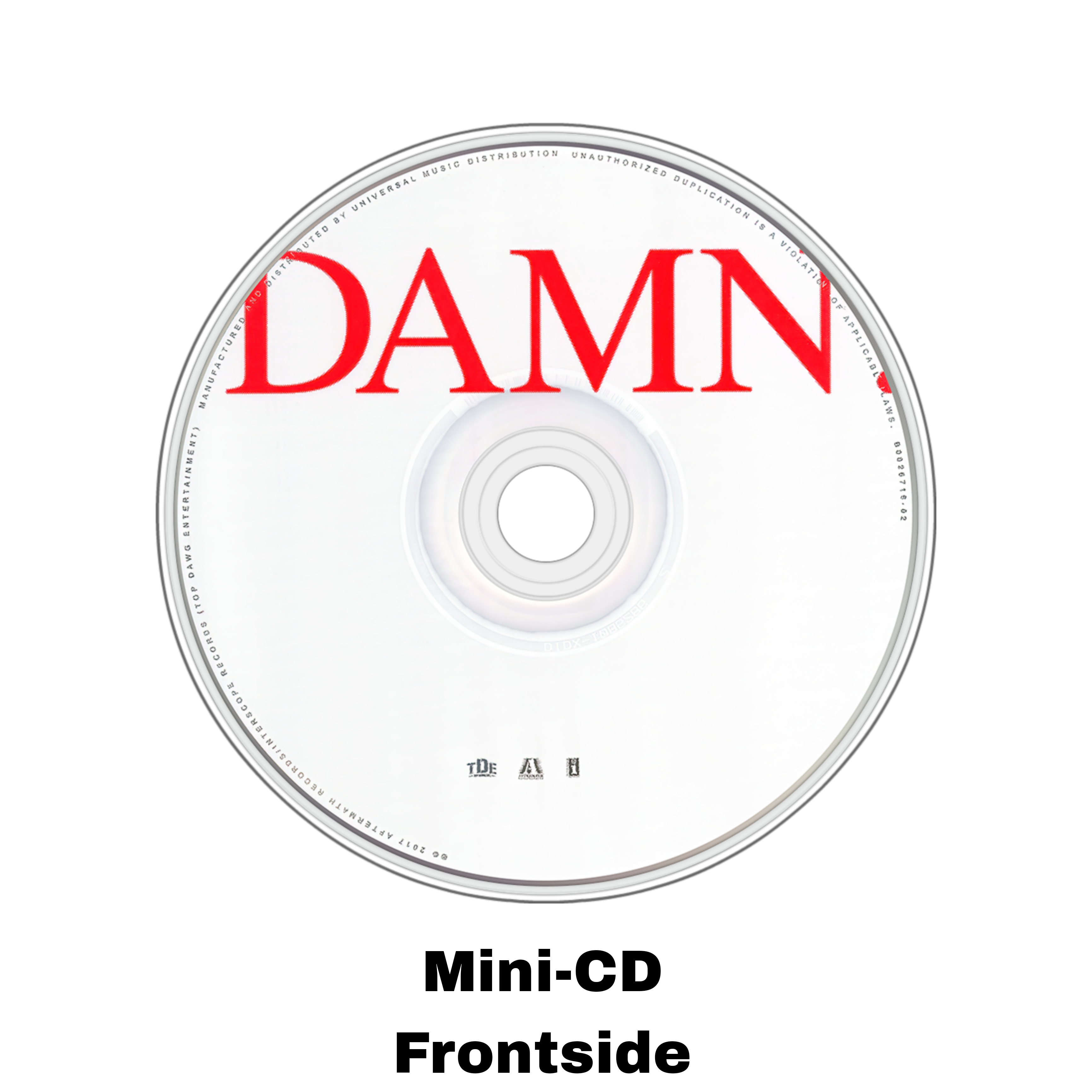 DAMN. Mini Album Keychain — NFC Edition